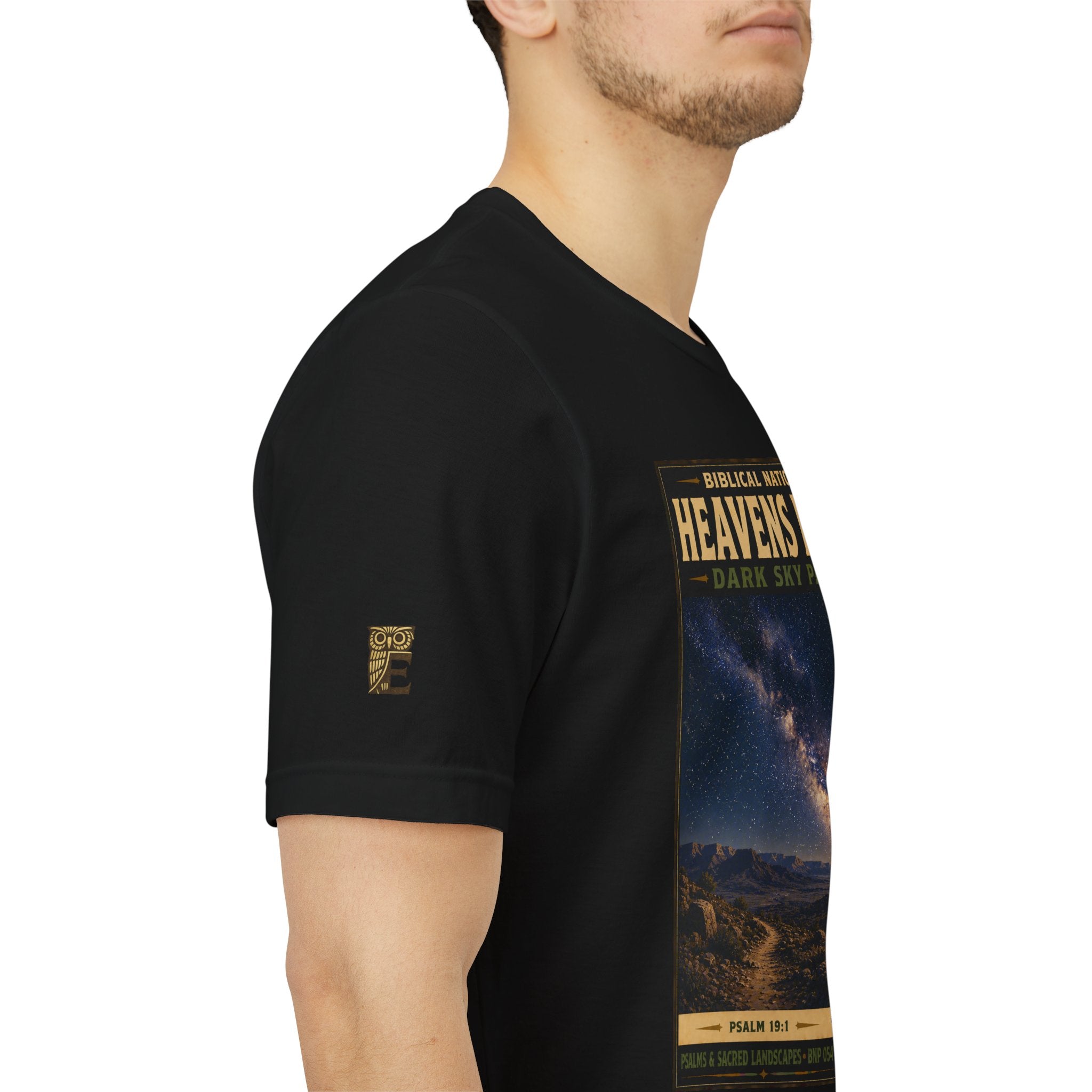 Biblical National Parks Collection IX- #054/054 -Psalms & Sacred Landscapes | Psalm 19:1 | Vintage nature poster Tee | Biblical national parks graphic shirt