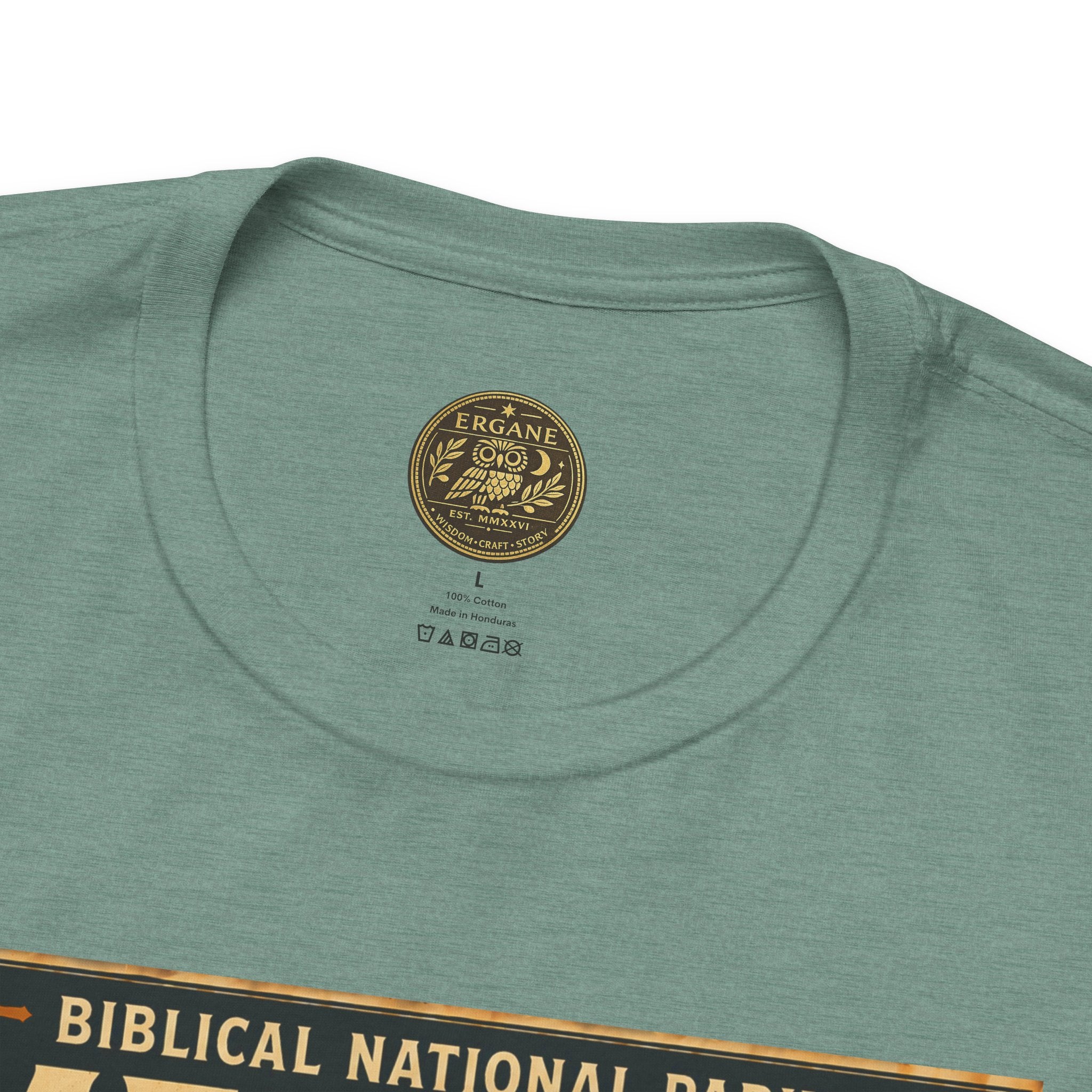 Biblical National Parks Collection II- The Exodus Trail #012/013 Exodus 17: 1-7 | Vintage nature poster Tee | Biblical national parks graphic shirt