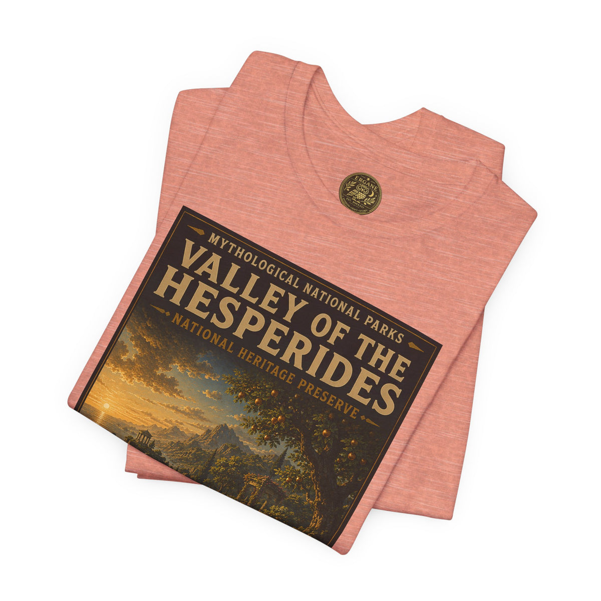 Mythological National Parks COLLECTION V- #047-050 TITANS & PRIMORDIAL REALMS | Vintage nature poster Tee | Mythological National Parks graphic shirt