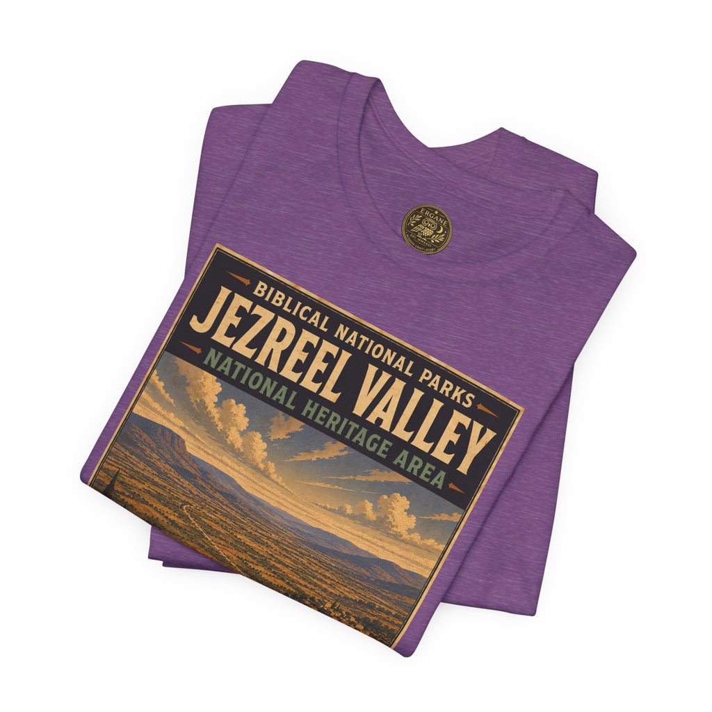Biblical National Parks Collection IV- Heros & Battlefields #021/023 Biblical Crossroads | Vintage nature poster Tee | Biblical national parks graphic shirt