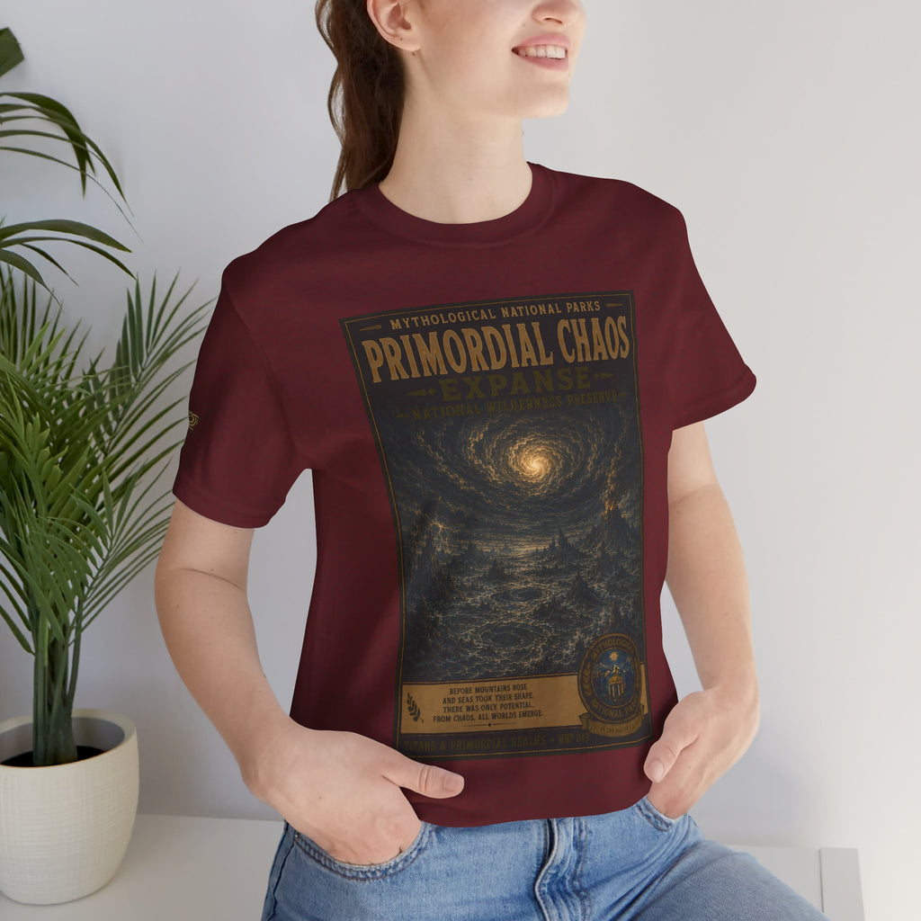 Mythological National Parks COLLECTION V- #049-050 TITANS & PRIMORDIAL REALMS | Vintage nature poster Tee | Mythological National Parks graphic shirt