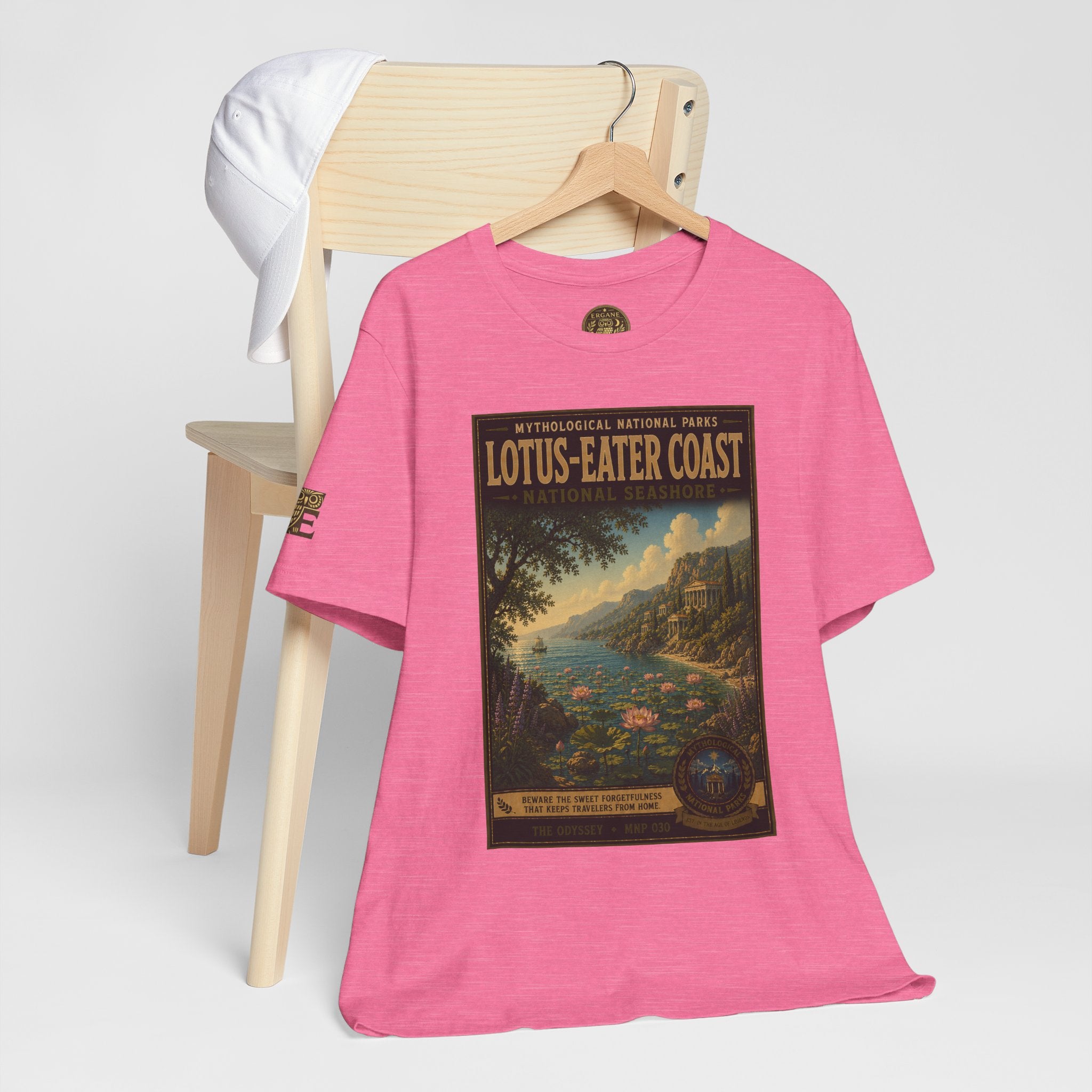 Mythological National Parks Collection IV- #030-038 - THE ODYSSEY | Vintage nature poster Tee | Mythological National Parks graphic shirt
