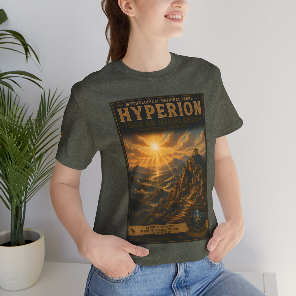Mythological National Parks COLLECTION V- #041-050 TITANS & PRIMORDIAL REALMS | Vintage nature poster Tee | Mythological National Parks graphic shirt