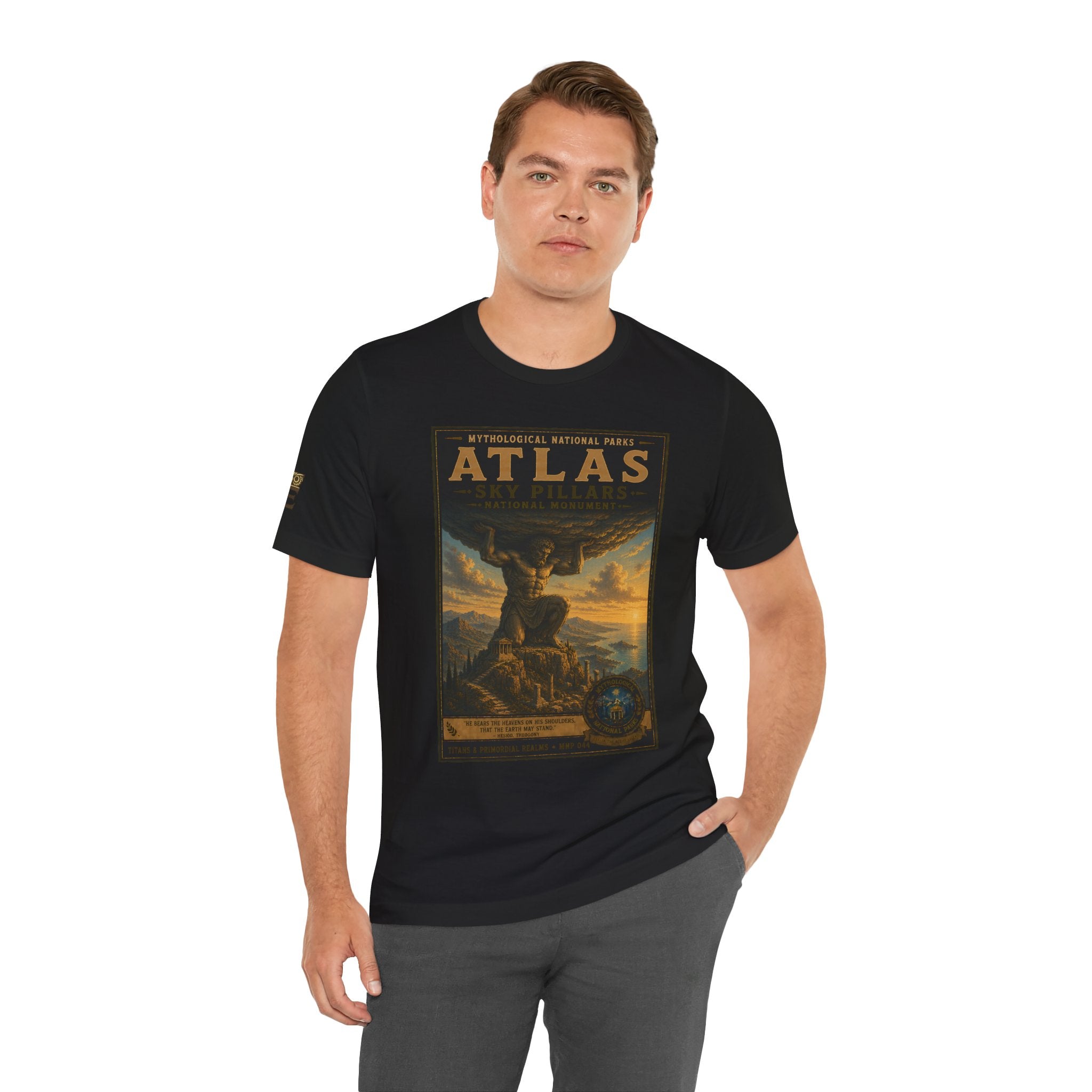 Mythological National Parks COLLECTION V- #044-050 TITANS & PRIMORDIAL REALMS | Vintage nature poster Tee | Mythological National Parks graphic shirt