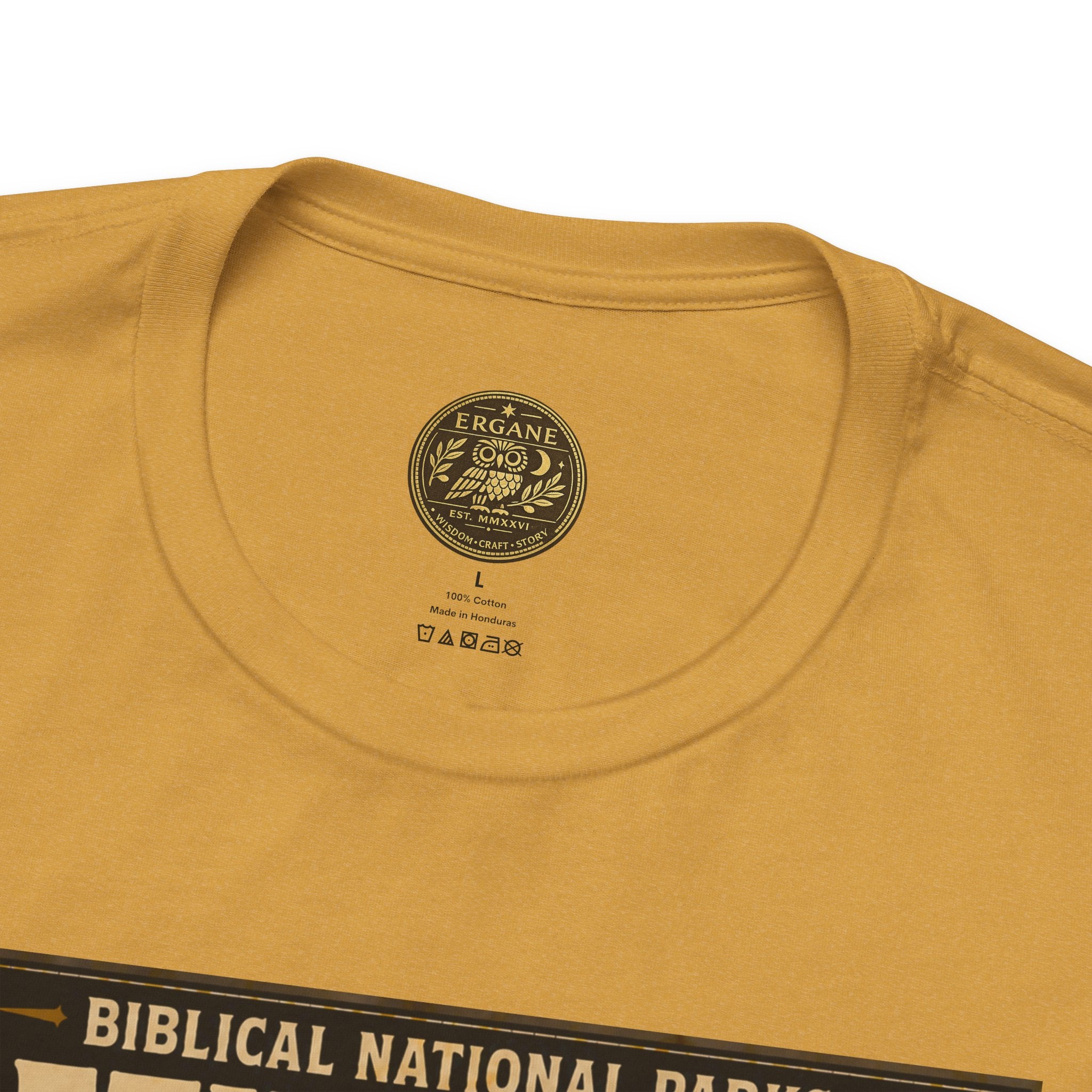 Biblical National Parks Collection VII- The Holy Week #038/041 | Matthew 26: 36-46 | Vintage nature poster Tee | Biblical national parks graphic shirt