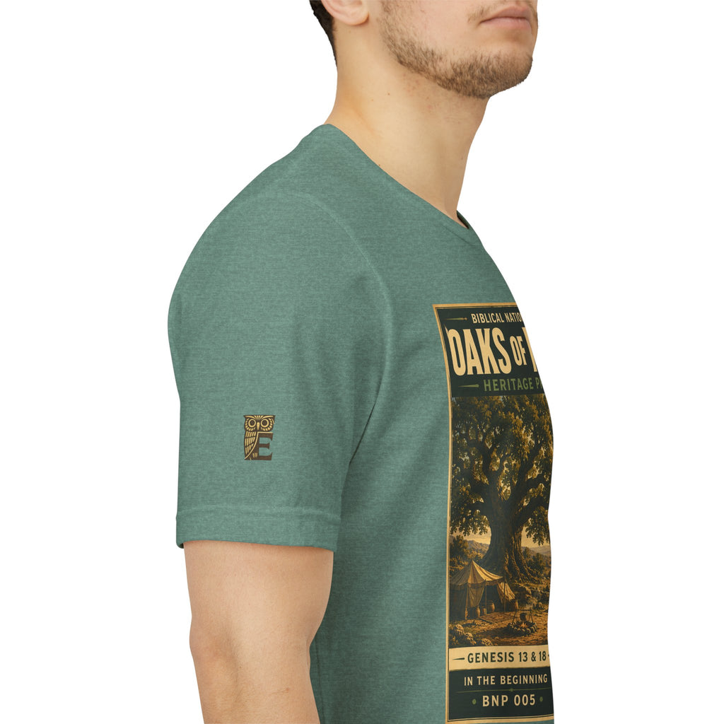 Biblical National Parks Collection I- In The Beginning #005/006 Genesis 13 & 18 | Vintage nature poster Tee | Biblical national parks graphic shirt