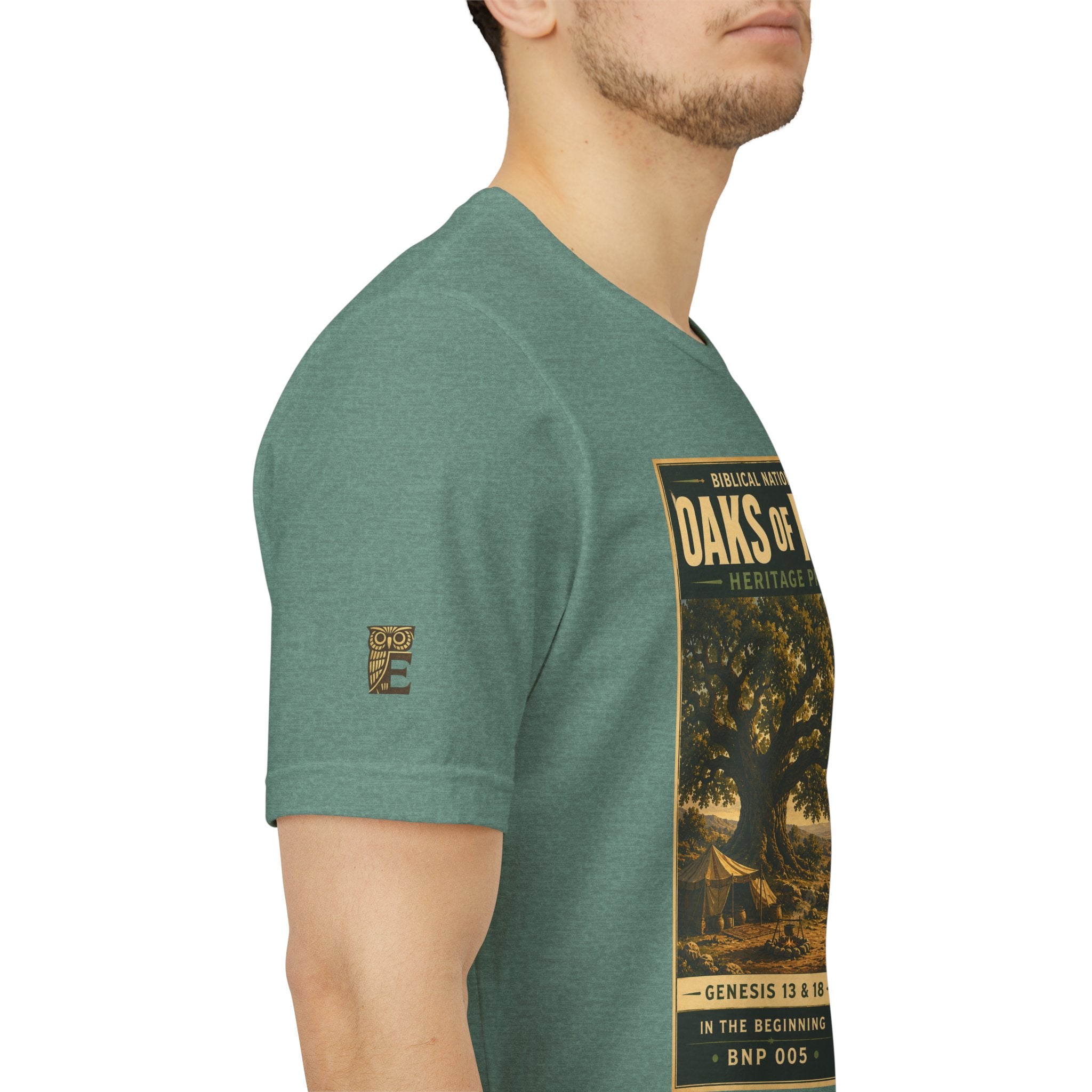 Biblical National Parks Collection I- In The Beginning #005/006 Genesis 13 & 18 | Vintage nature poster Tee | Biblical national parks graphic shirt