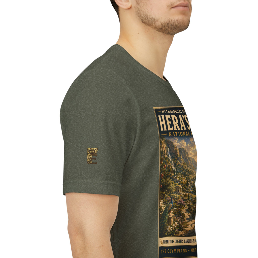 Mythological National Parks Collection I- #002-007 - The Olympians | Vintage nature poster Tee | Mythological National Parks graphic shirt