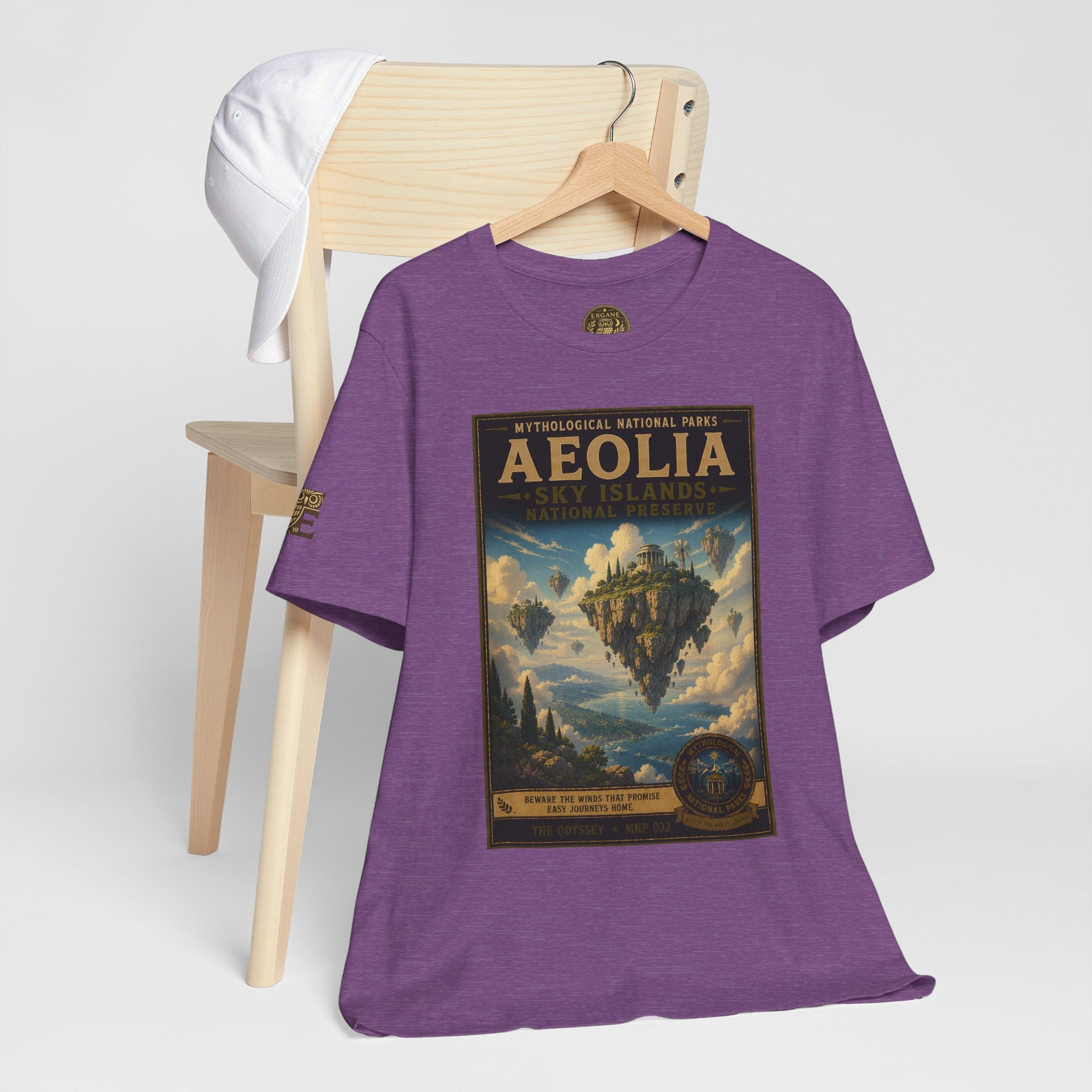 Mythological National Parks Collection IV- #032-038 - THE ODYSSEY | Vintage nature poster Tee | Mythological National Parks graphic shirt