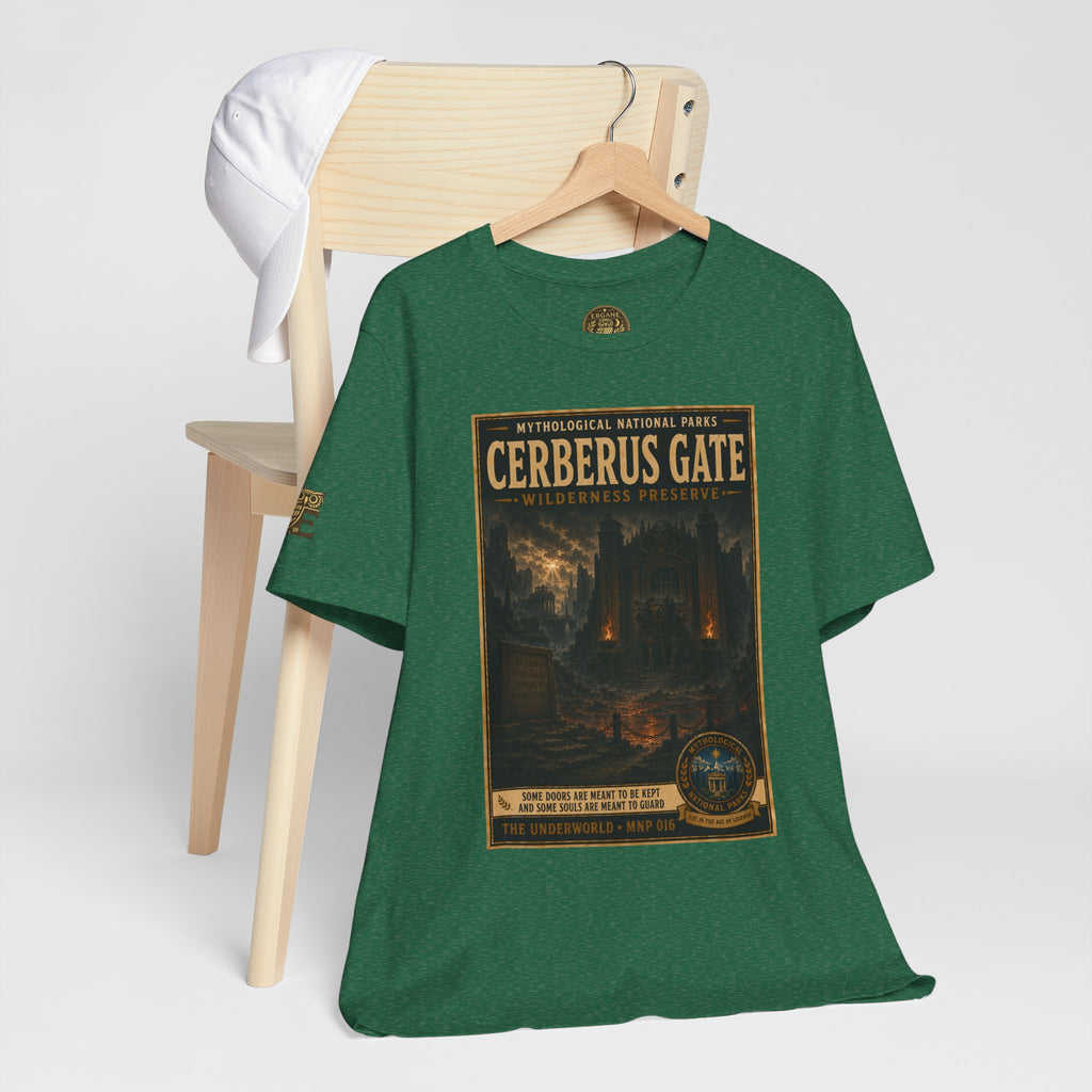 Mythological National Parks Collection II- #016-016 -The Underworld | Vintage nature poster Tee | Mythological National Parks graphic shirt