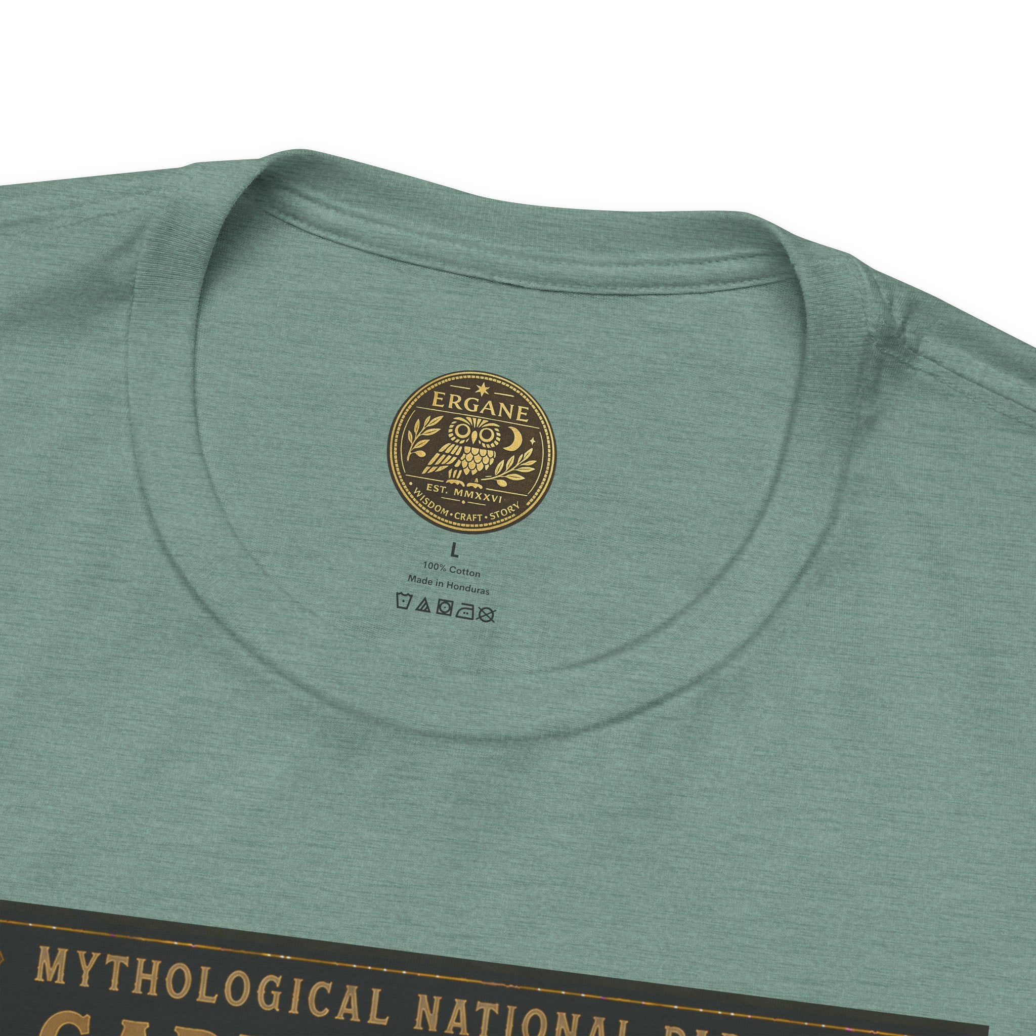 Mythological National Parks COLLECTION V- #048-050 TITANS & PRIMORDIAL REALMS | Vintage nature poster Tee | Mythological National Parks graphic shirt