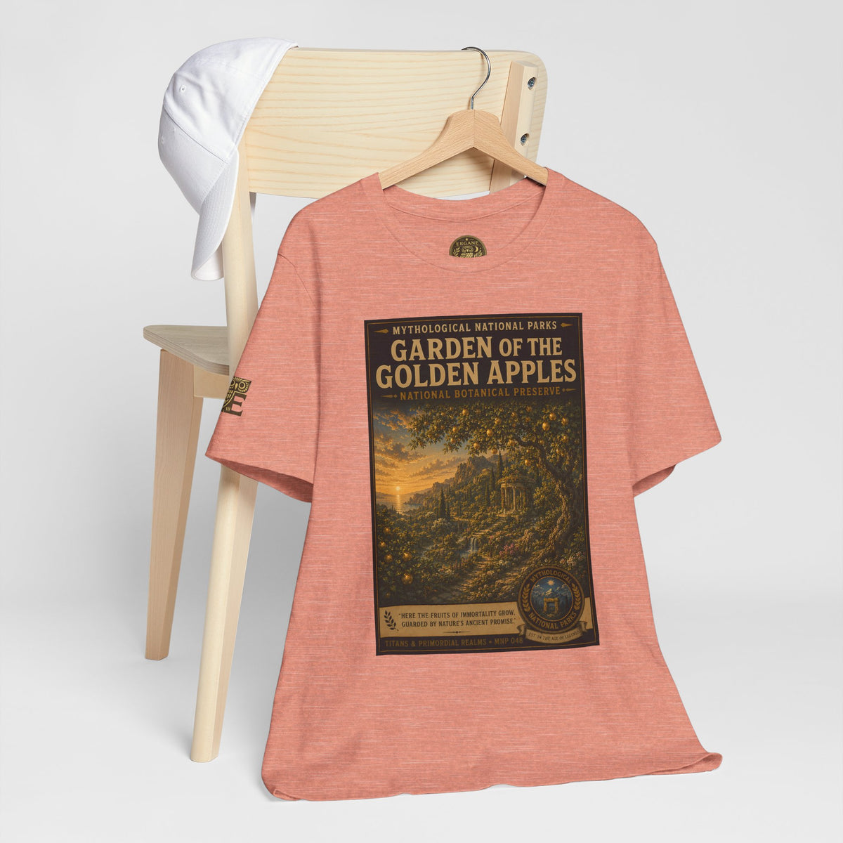 Mythological National Parks COLLECTION V- #048-050 TITANS & PRIMORDIAL REALMS | Vintage nature poster Tee | Mythological National Parks graphic shirt