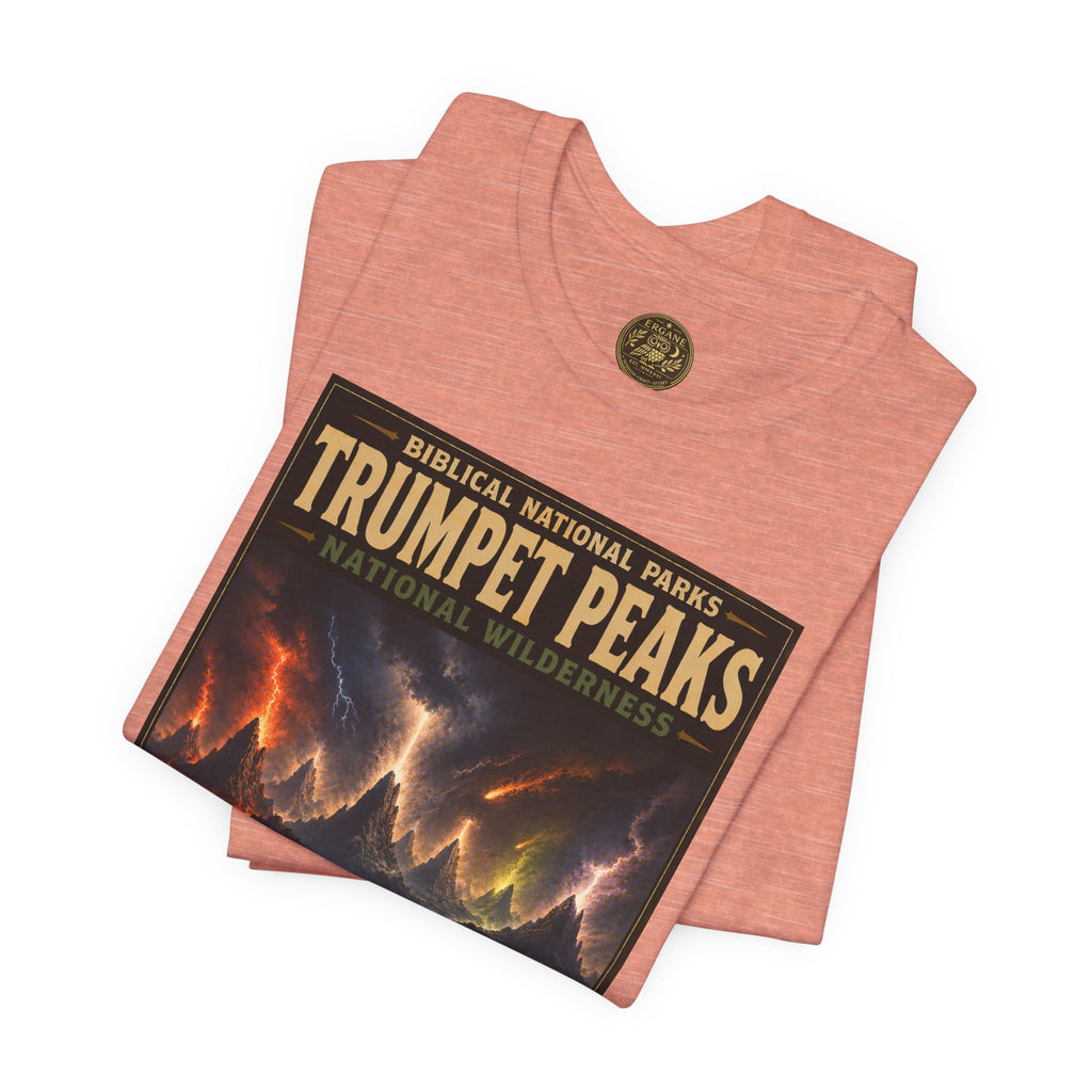 Biblical National Parks Collection X- #058/061 - Revelation: The Final Frontier | Revelation 8-9 | Vintage nature poster Tee | Biblical national parks graphic shirt