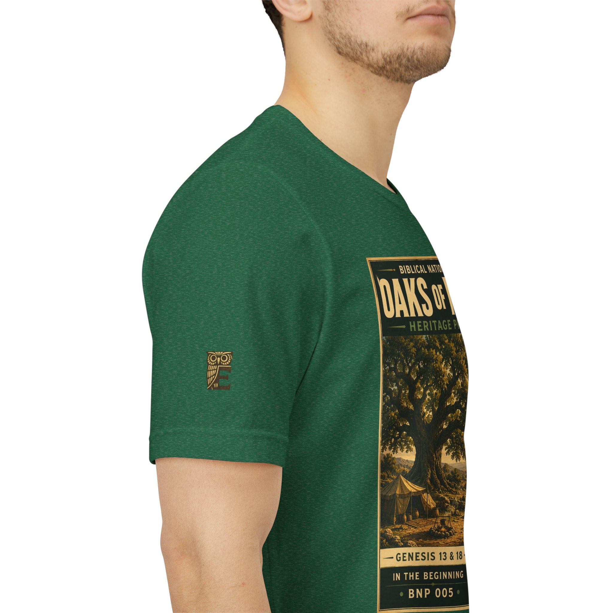 Biblical National Parks Collection I- In The Beginning #005/006 Genesis 13 & 18 | Vintage nature poster Tee | Biblical national parks graphic shirt