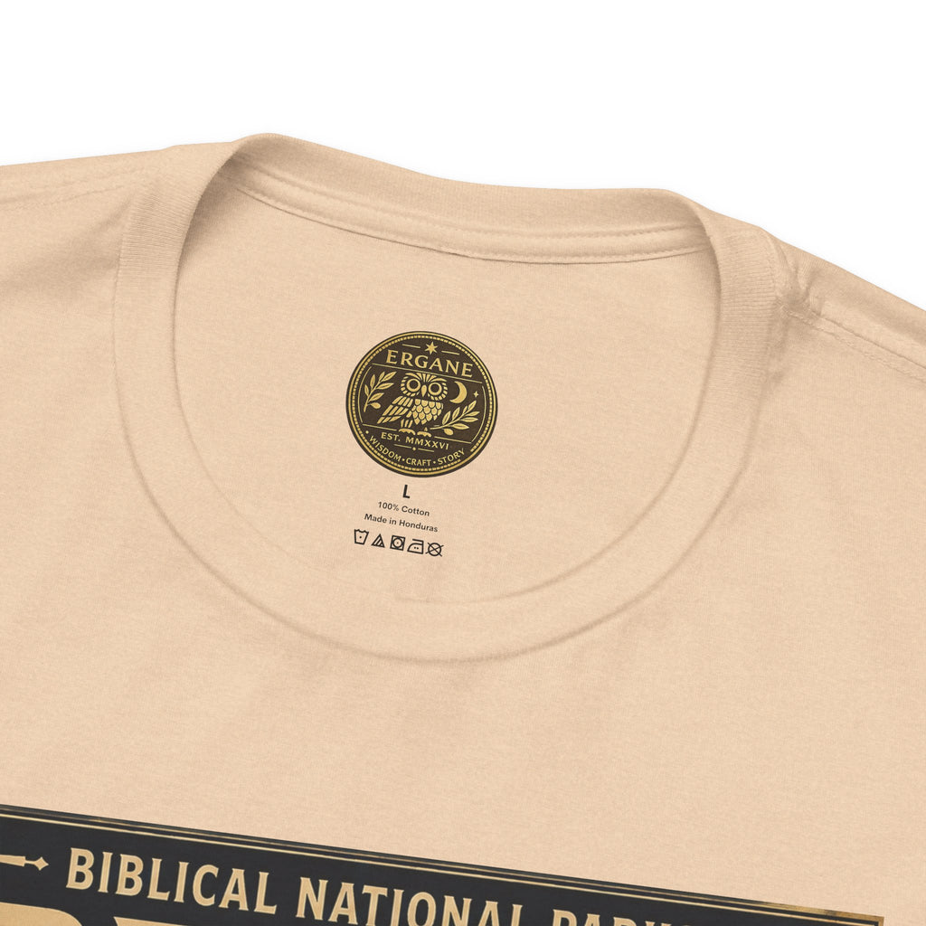 Biblical National Parks Collection I- In The Beginning #006/006 Genesis 28: 10-22 | Vintage nature poster Tee | Biblical national parks graphic shirt