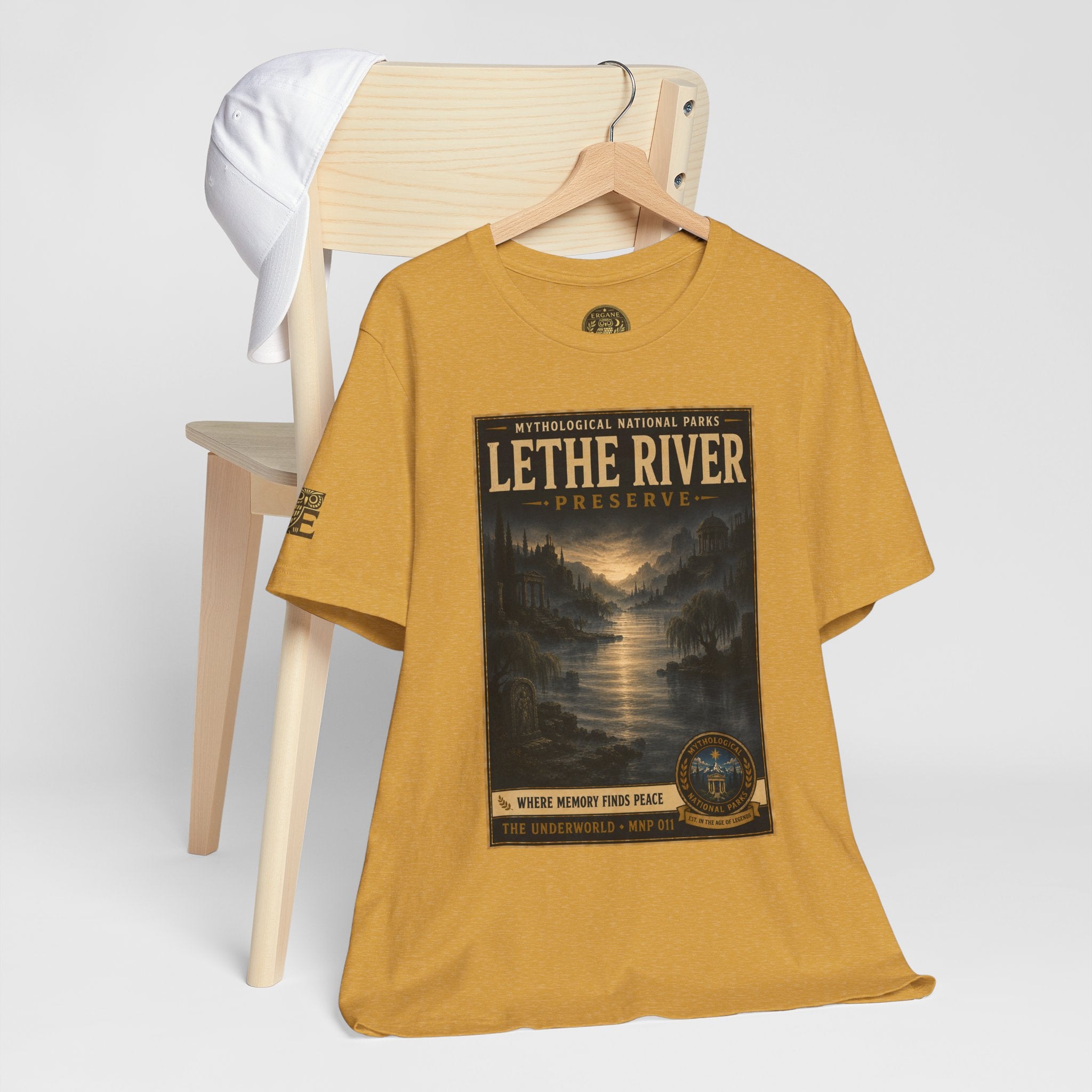 Mythological National Parks Collection II- #011-016 -The Underworld | Vintage nature poster Tee | Mythological National Parks graphic shirt