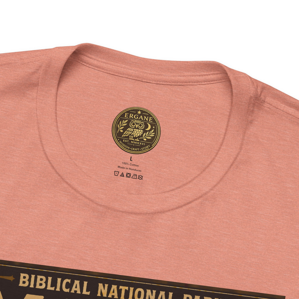 Biblical National Parks Collection VIII- The Apostles' Trails #049/049 | Acts 27-28 | Vintage nature poster Tee | Biblical national parks graphic shirt