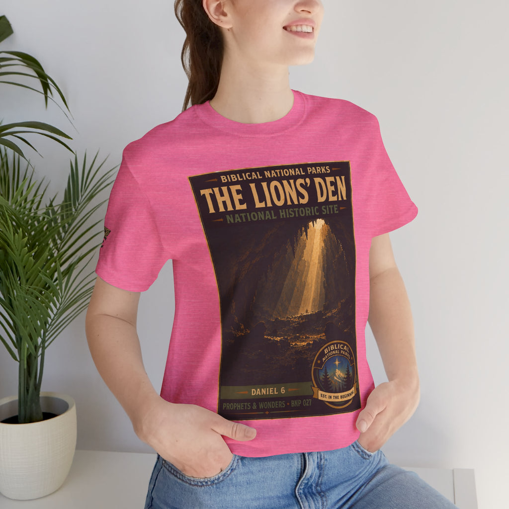 Biblical National Parks Collection V- Prophets & Wonders #027/030 Daniel 6 | Vintage nature poster Tee | Biblical national parks graphic shirt