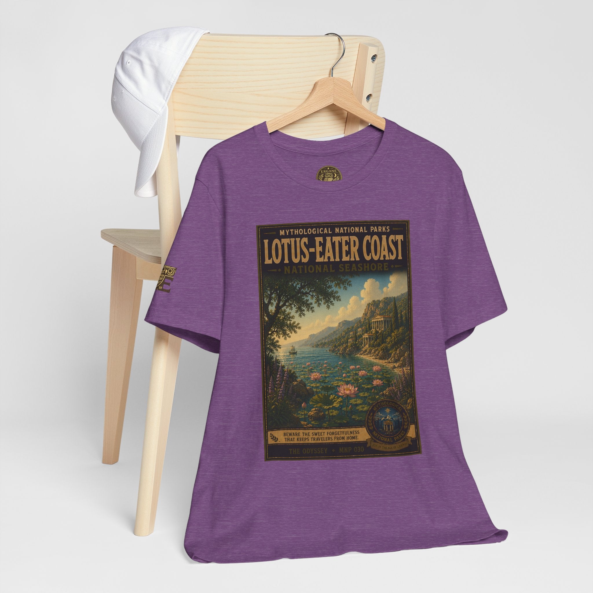 Mythological National Parks Collection IV- #030-038 - THE ODYSSEY | Vintage nature poster Tee | Mythological National Parks graphic shirt