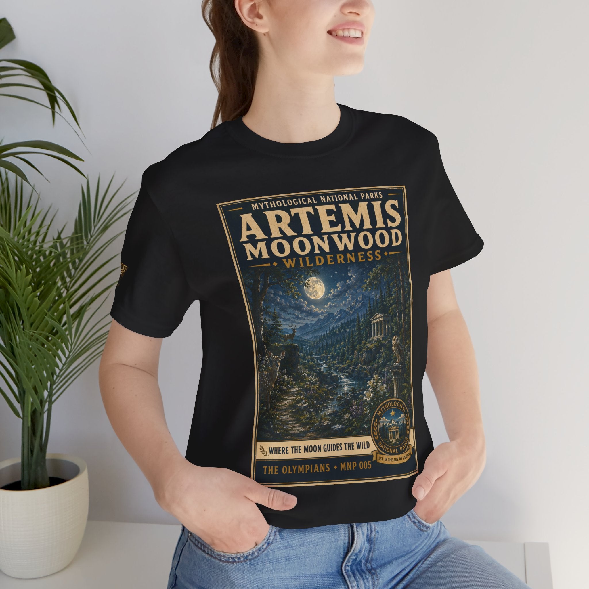 Mythological National Parks Collection I- #005-007 -The Olympians | Vintage nature poster Tee | Mythological National Parks graphic shirt