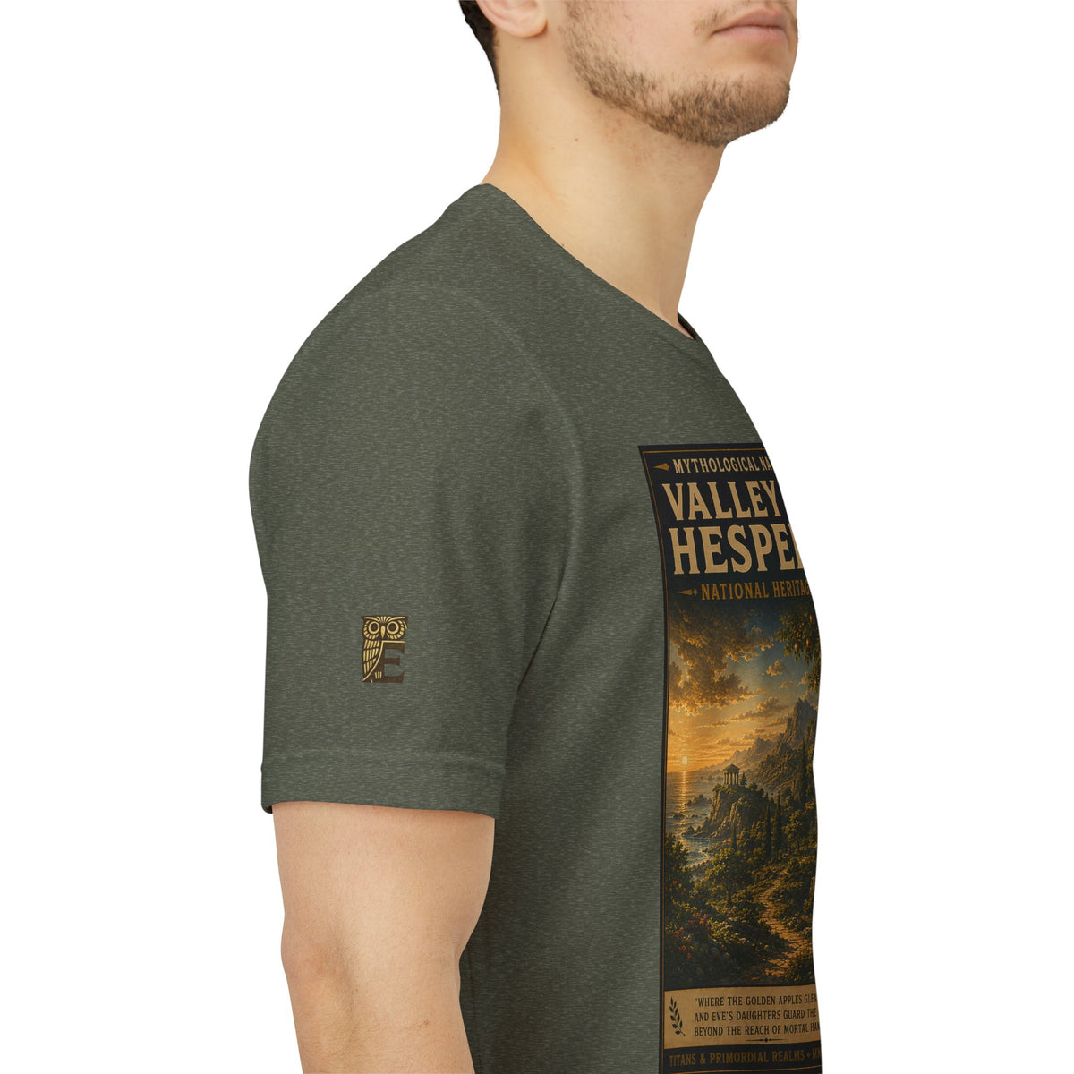 Mythological National Parks COLLECTION V- #047-050 TITANS & PRIMORDIAL REALMS | Vintage nature poster Tee | Mythological National Parks graphic shirt
