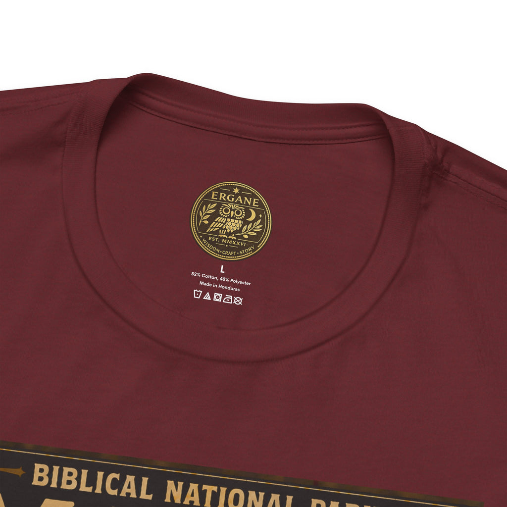 Biblical National Parks Collection VIII- The Apostles' Trails #049/049 | Acts 27-28 | Vintage nature poster Tee | Biblical national parks graphic shirt