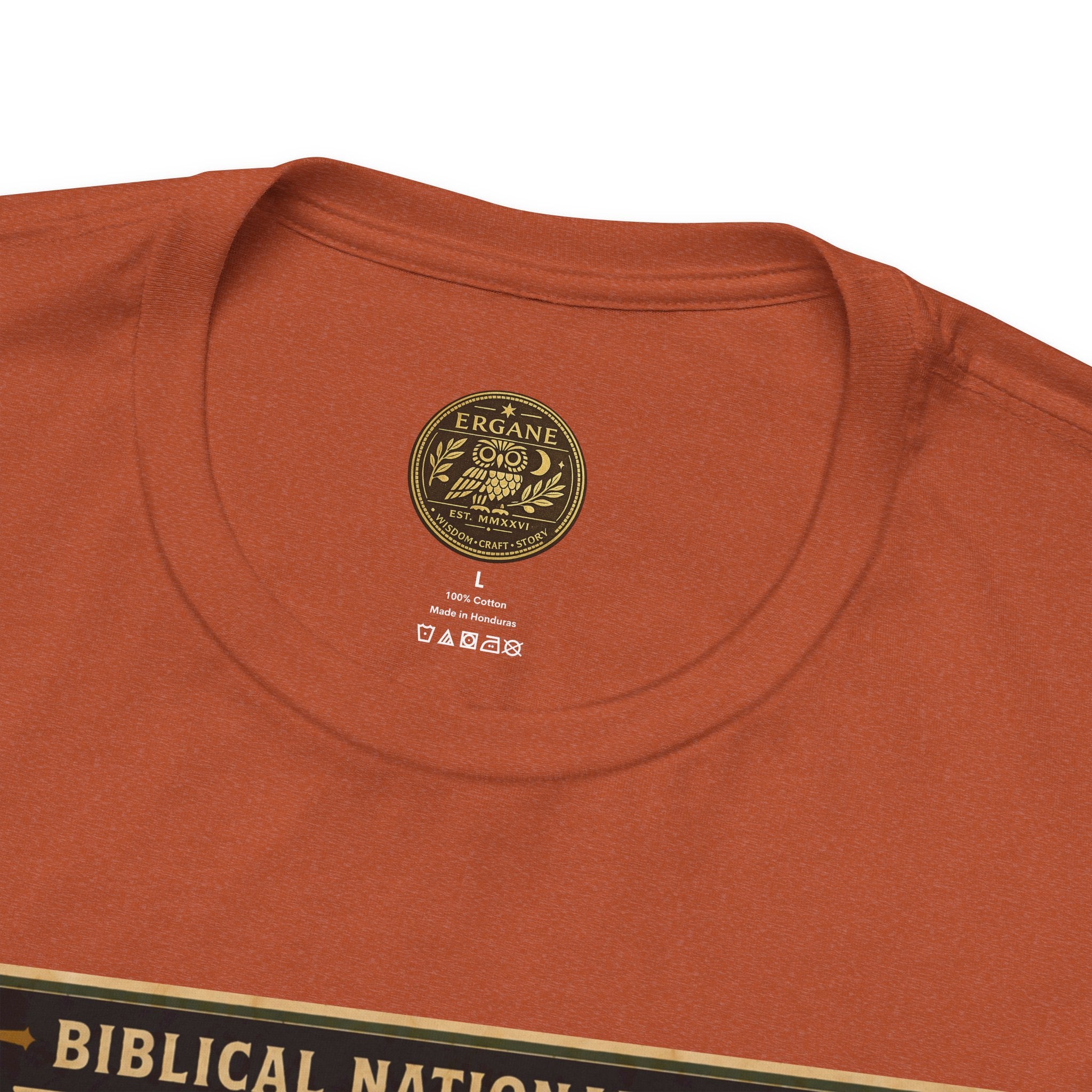 Biblical National Parks Collection V- Prophets & Wonders #029/030 Jonah 3 | Vintage nature poster Tee | Biblical national parks graphic shirt