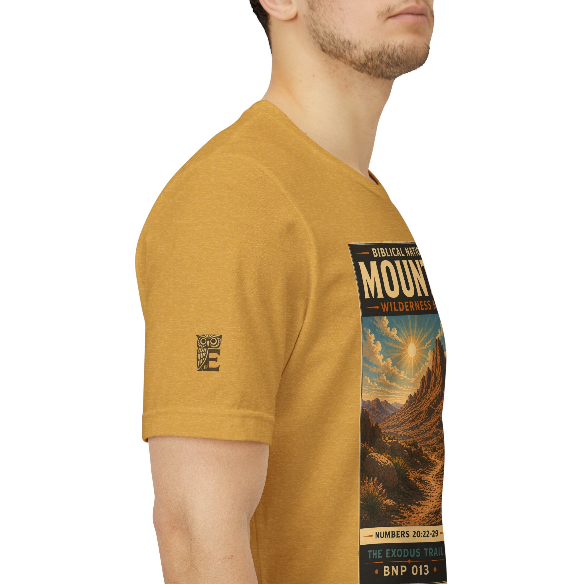 Biblical National Parks Collection II- The Exodus Trail #013/013 Exodus 20: 22-29 | Vintage nature poster Tee | Biblical national parks graphic shirt
