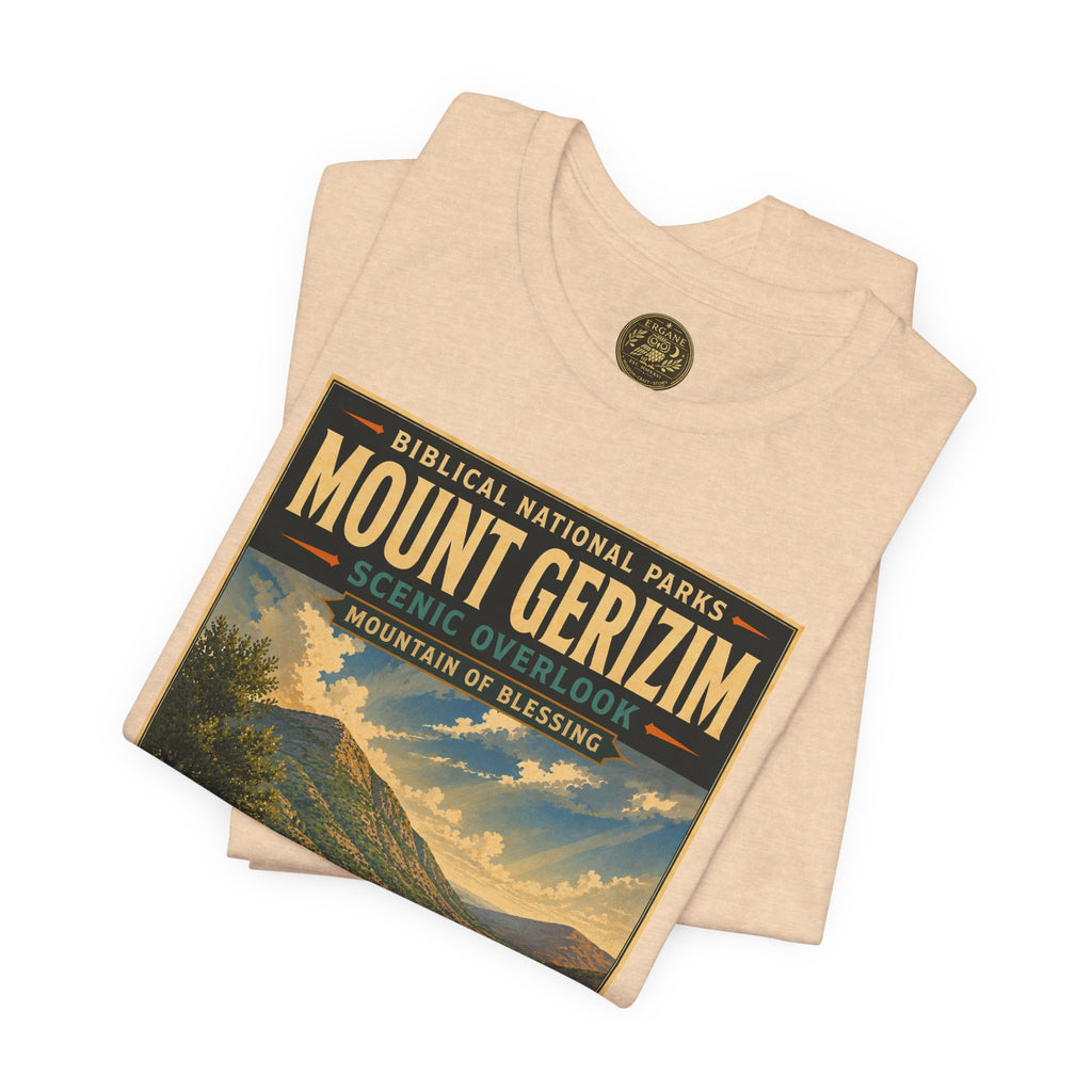 Biblical National Parks Collection III- The Promised Land #017/018 Joshua 8 | Vintage nature poster Tee | Biblical national parks graphic shirt