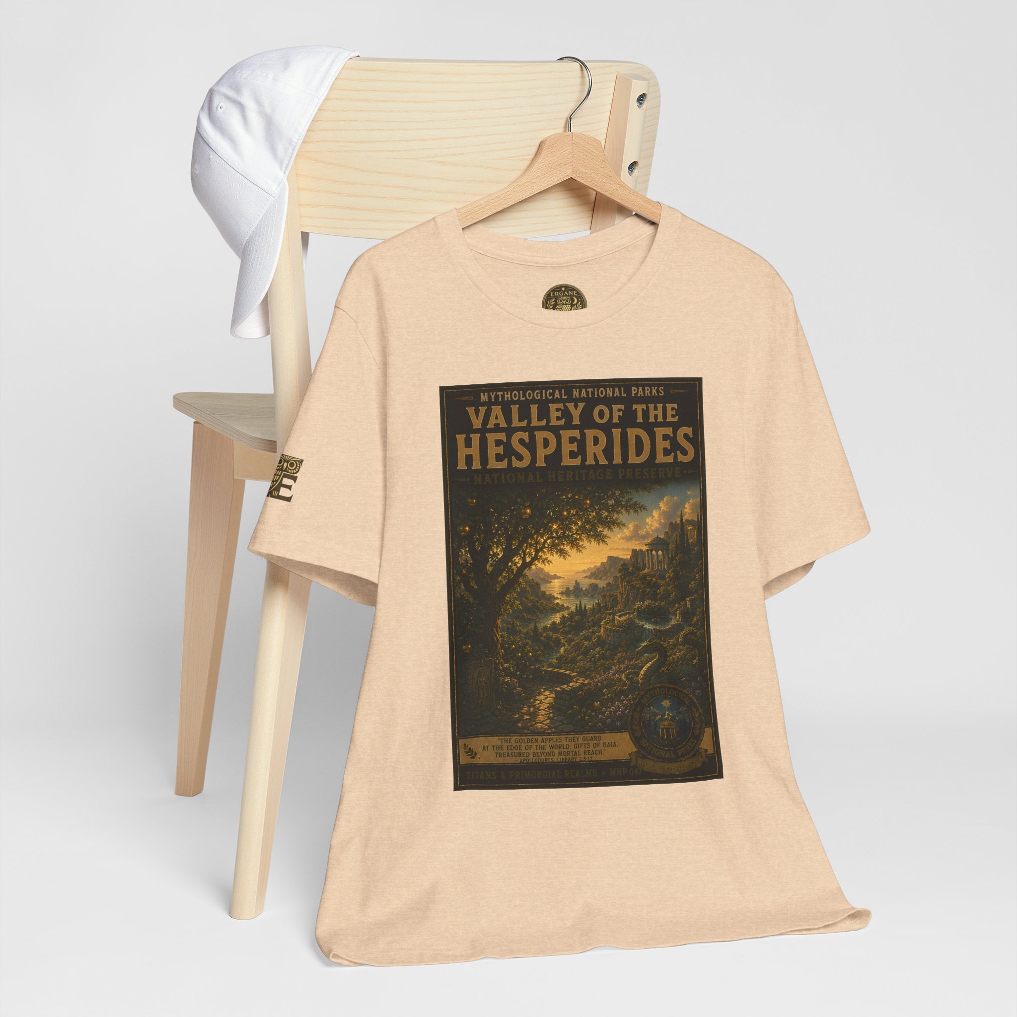 Mythological National Parks COLLECTION V- #047-050 TITANS & PRIMORDIAL REALMS | Vintage nature poster Tee | Mythological National Parks graphic shirt