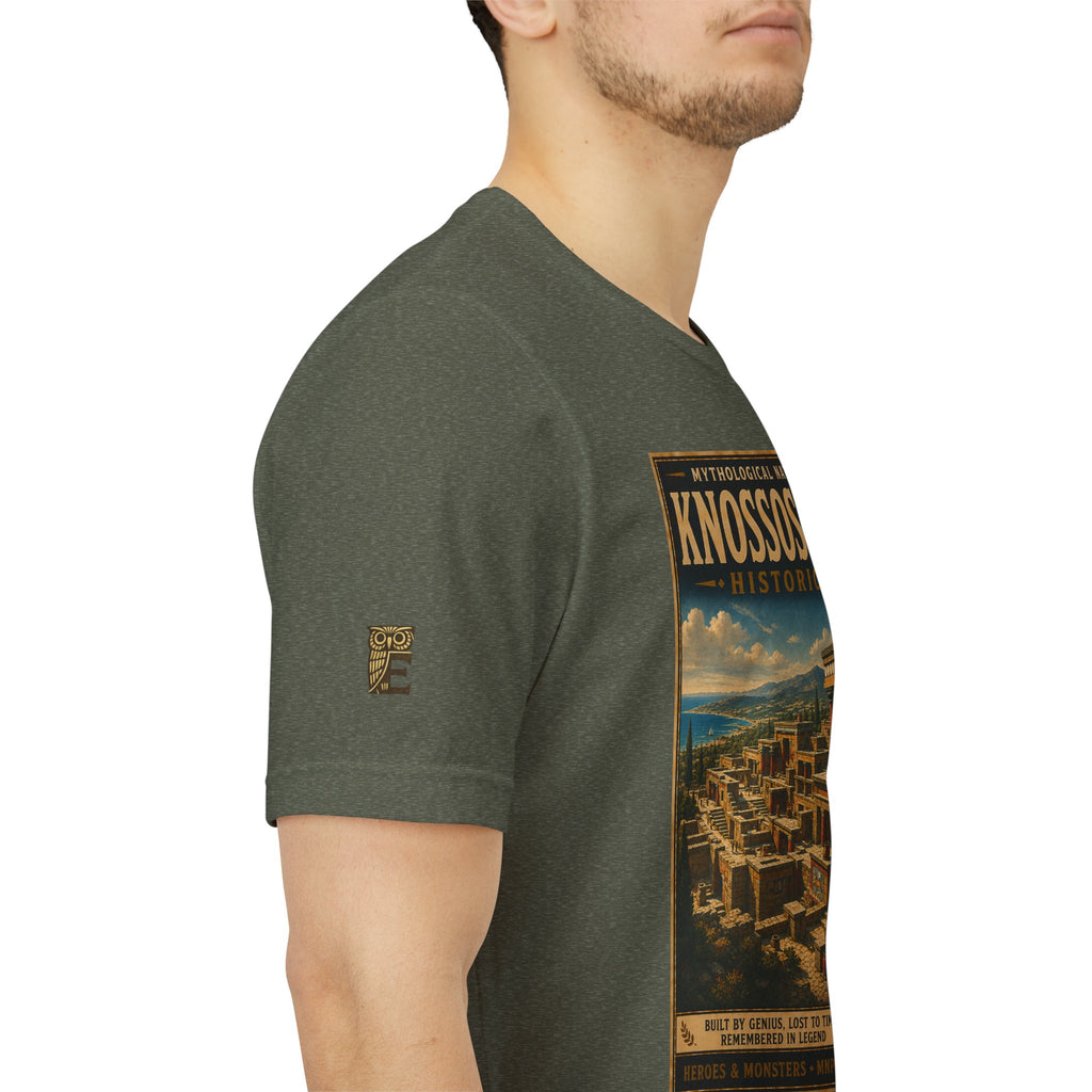 Mythological National Parks Collection III- #018-028 - Heros & Monsters | Vintage nature poster Tee | Mythological National Parks graphic shirt