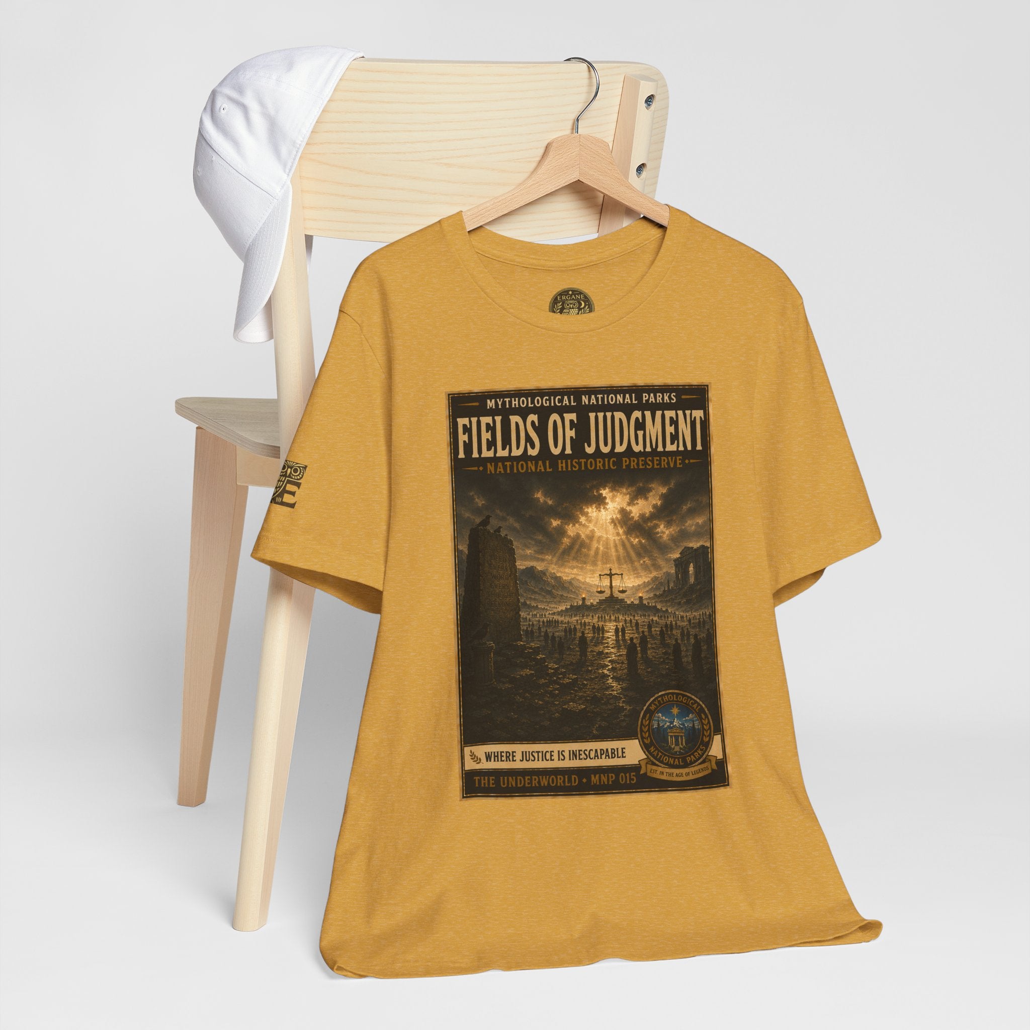 Mythological National Parks Collection II- #015-016 -The Underworld | Vintage nature poster Tee | Mythological National Parks graphic shirt