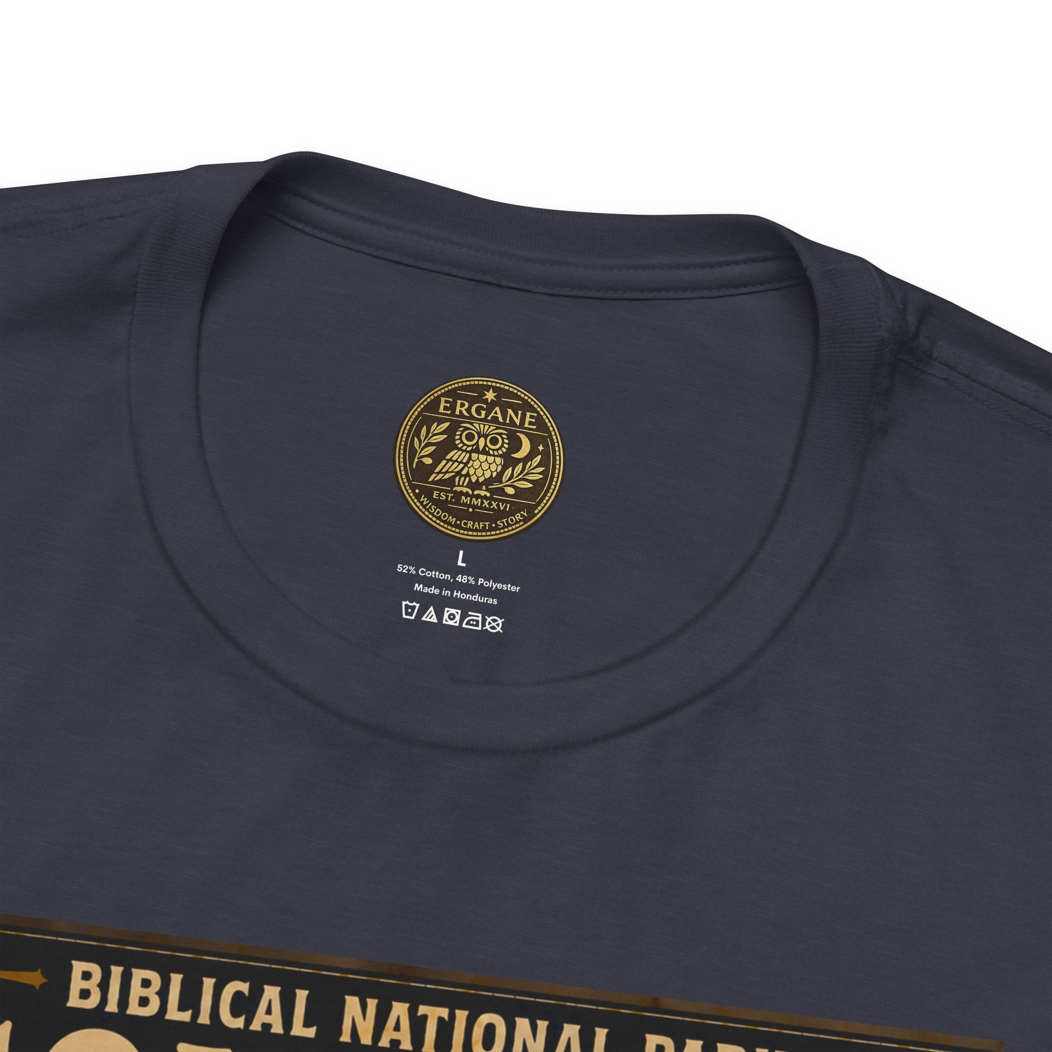 Biblical National Parks Collection VII- The Holy Week #039/041 | Matthew 27 - John 19 | Vintage nature poster Tee | Biblical national parks graphic shirt