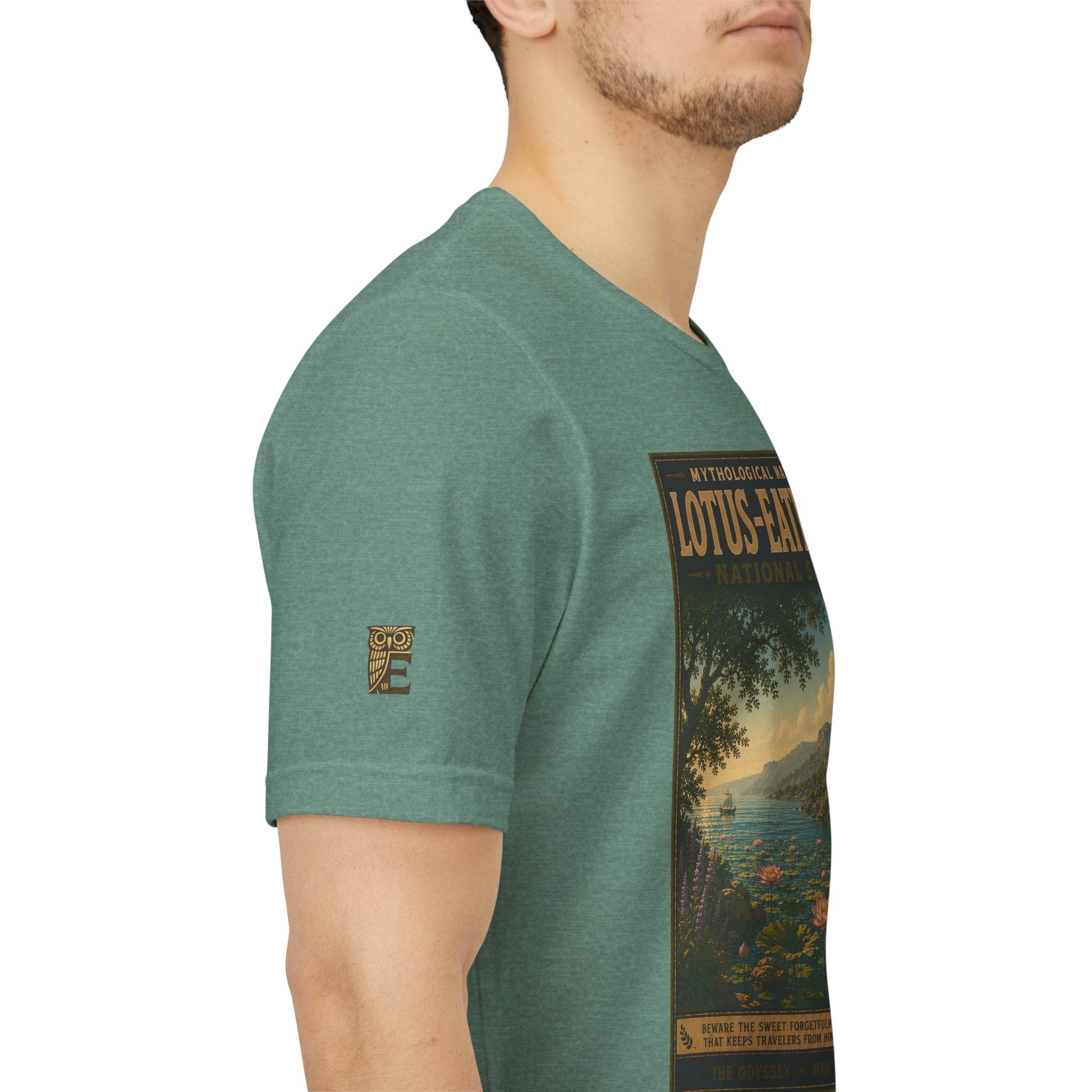 Mythological National Parks Collection IV- #030-038 - THE ODYSSEY | Vintage nature poster Tee | Mythological National Parks graphic shirt