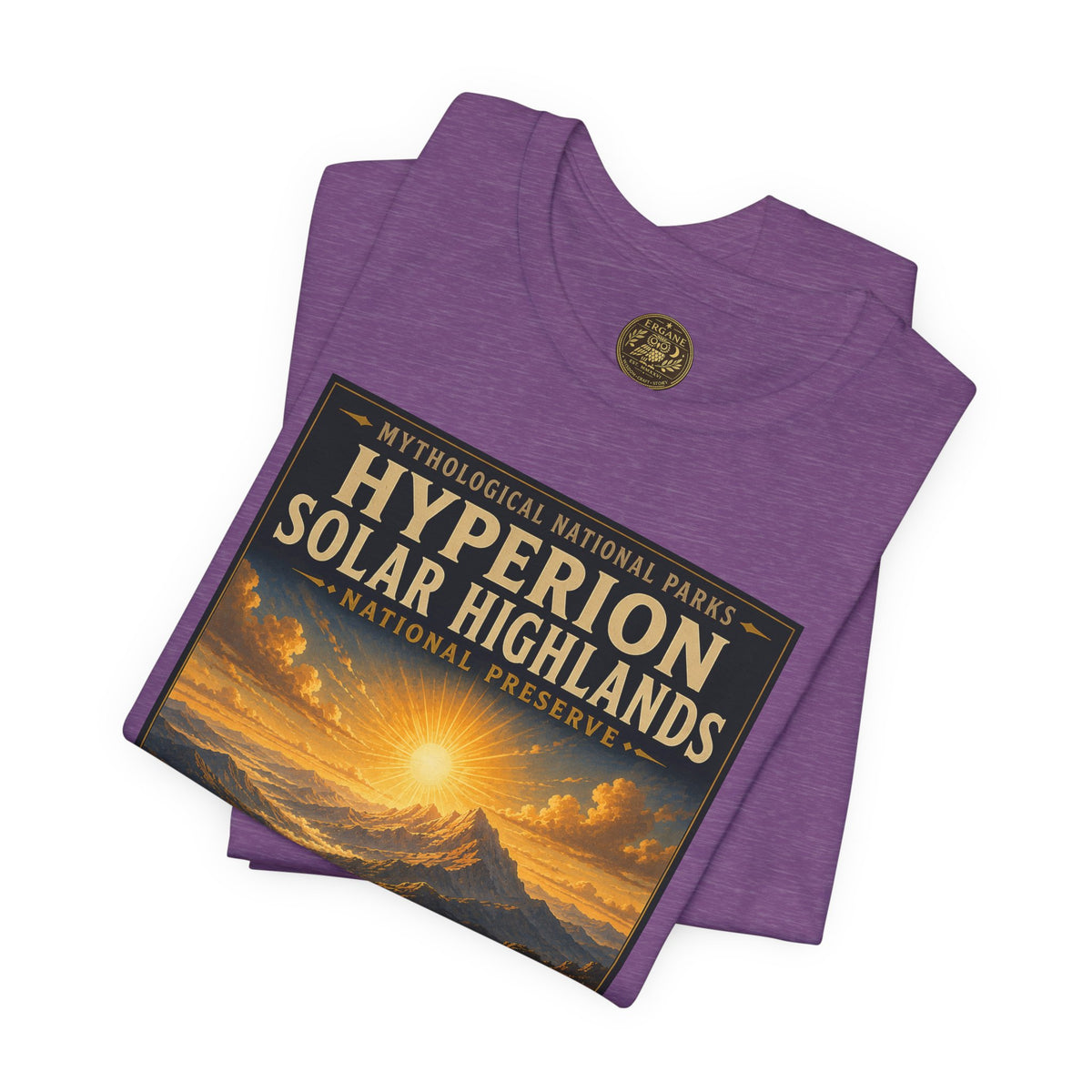Mythological National Parks COLLECTION V- #041-050 TITANS & PRIMORDIAL REALMS | Vintage nature poster Tee | Mythological National Parks graphic shirt
