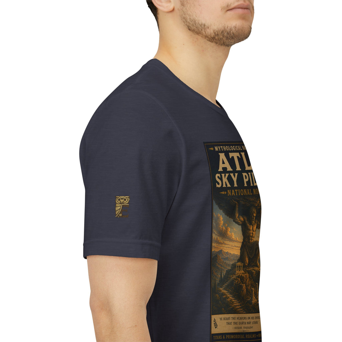 Mythological National Parks COLLECTION V- #044-050 TITANS & PRIMORDIAL REALMS | Vintage nature poster Tee | Mythological National Parks graphic shirt