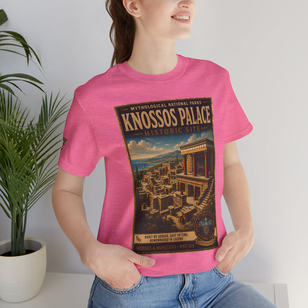 Mythological National Parks Collection III- #018-028 - Heros & Monsters | Vintage nature poster Tee | Mythological National Parks graphic shirt
