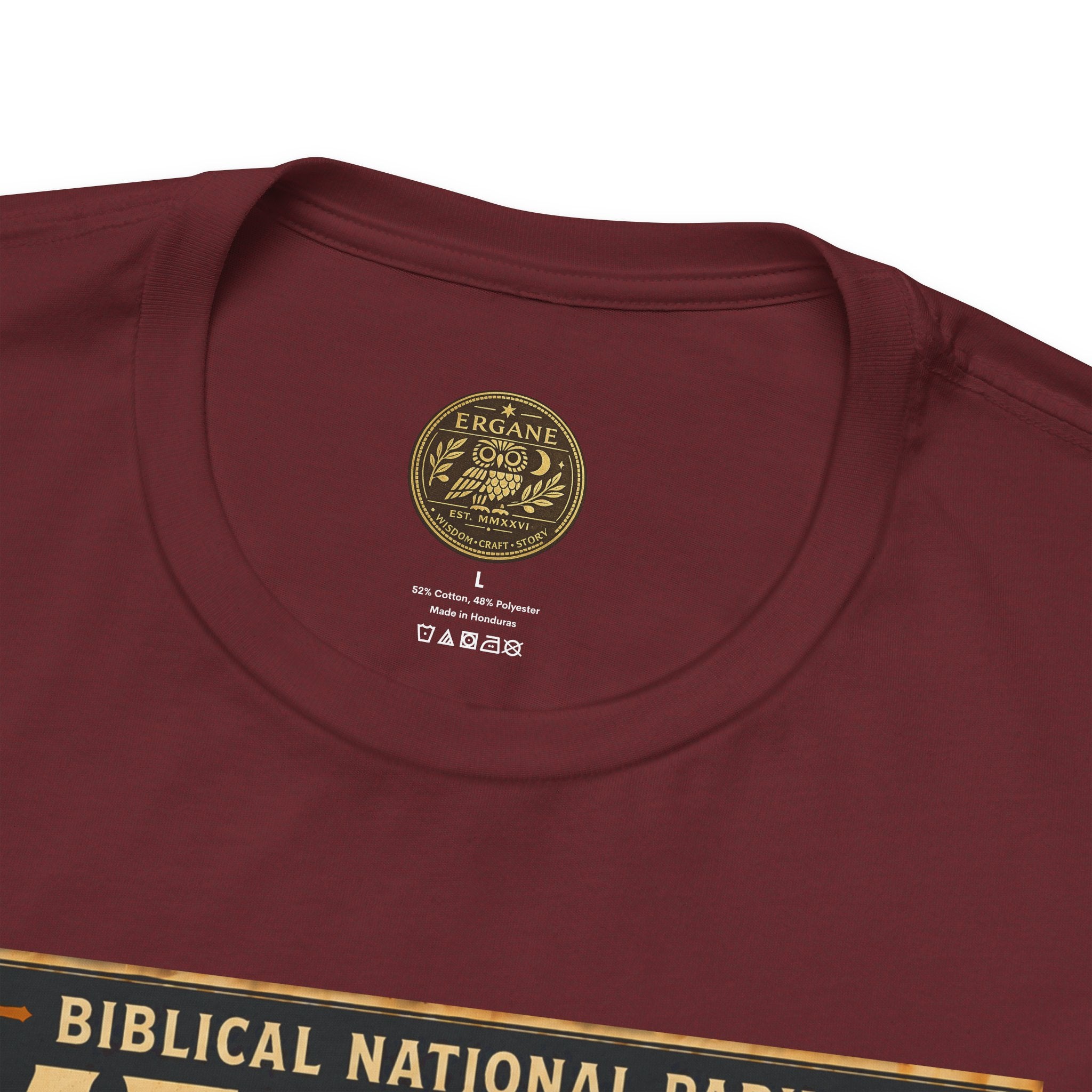Biblical National Parks Collection II- The Exodus Trail #012/013 Exodus 17: 1-7 | Vintage nature poster Tee | Biblical national parks graphic shirt