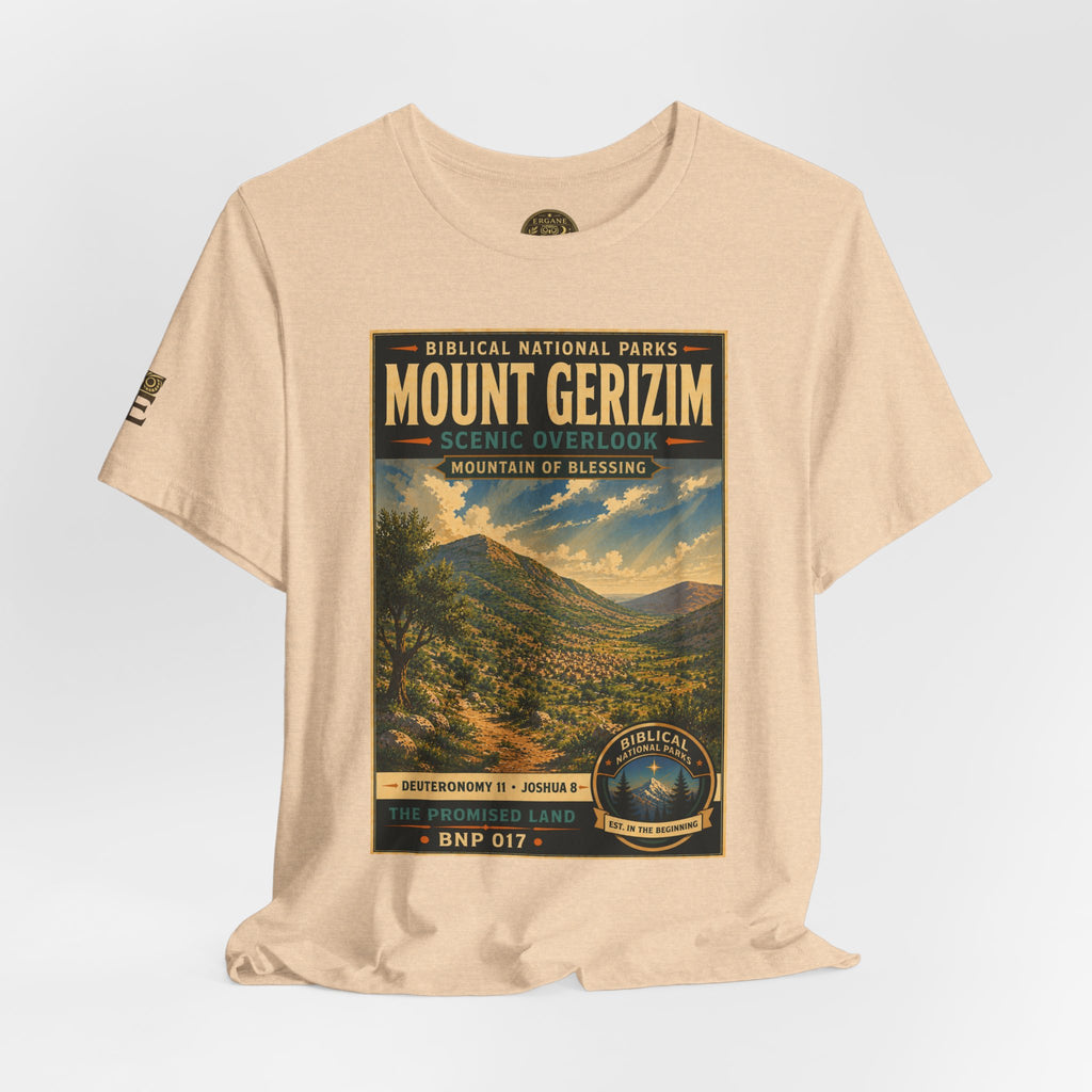 Biblical National Parks Collection III- The Promised Land #017/018 Joshua 8 | Vintage nature poster Tee | Biblical national parks graphic shirt