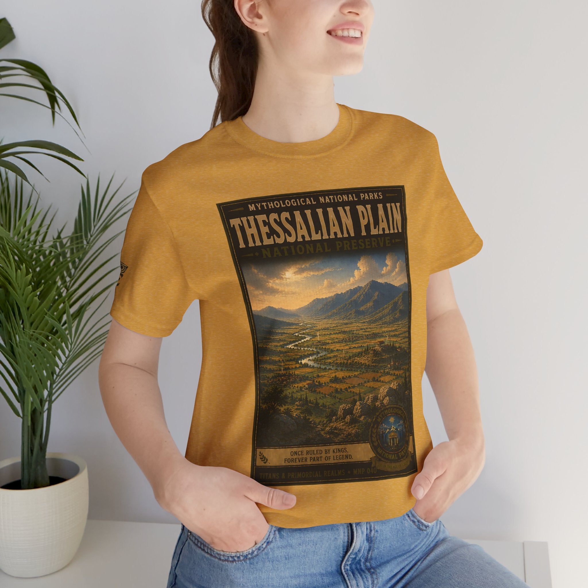 Mythological National Parks COLLECTION V- #040-050 TITANS & PRIMORDIAL REALMS | Vintage nature poster Tee | Mythological National Parks graphic shirt