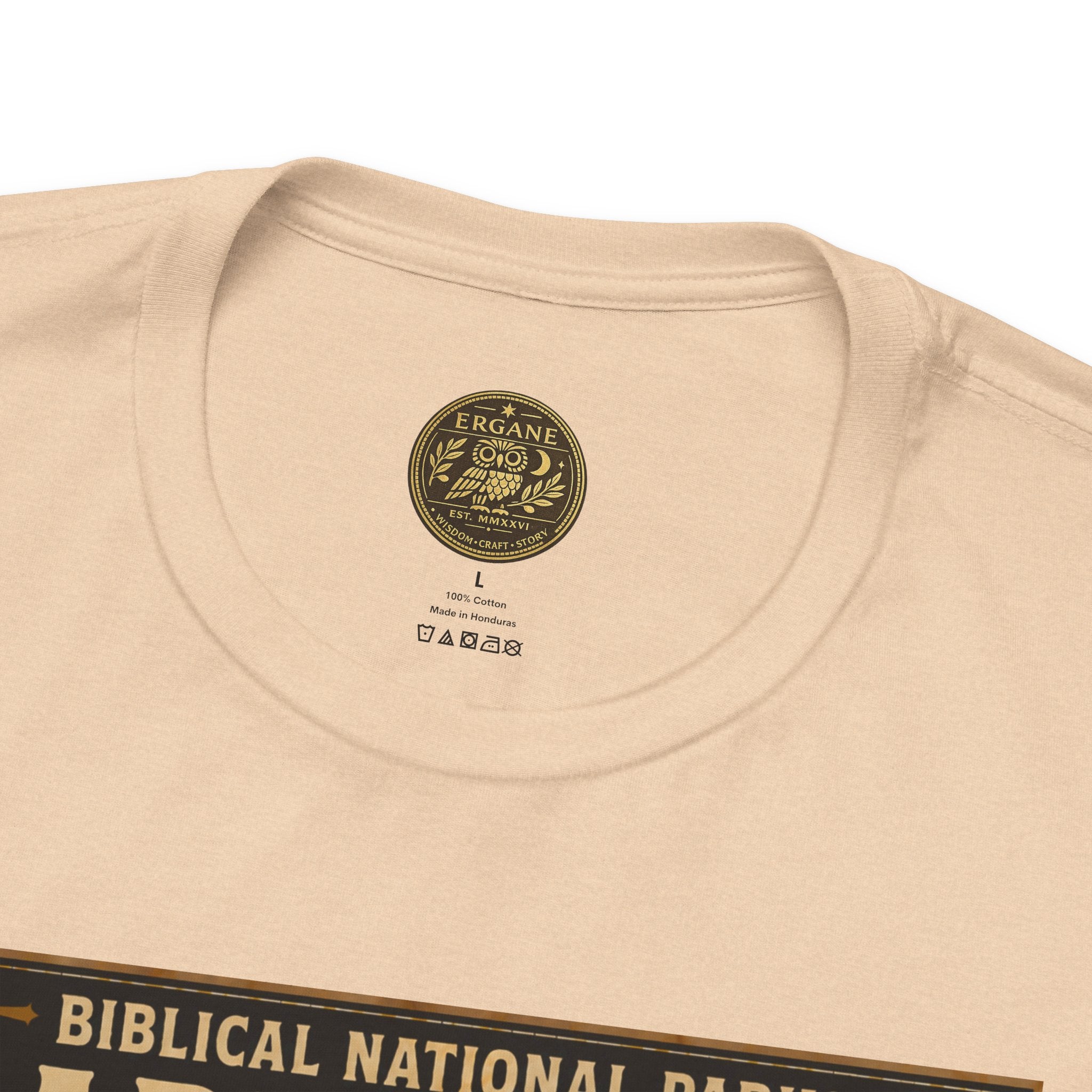 Biblical National Parks Collection VI- Galilee #032/035 Matthew 4 & Mark 1-2 | Vintage nature poster Tee | Biblical national parks graphic shirt