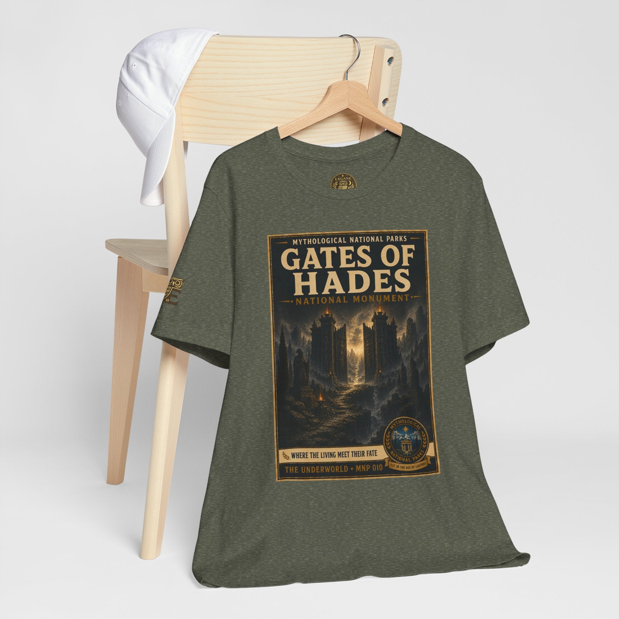 Mythological National Parks Collection II- #010-016 -The Underworld | Vintage nature poster Tee | Mythological National Parks graphic shirt