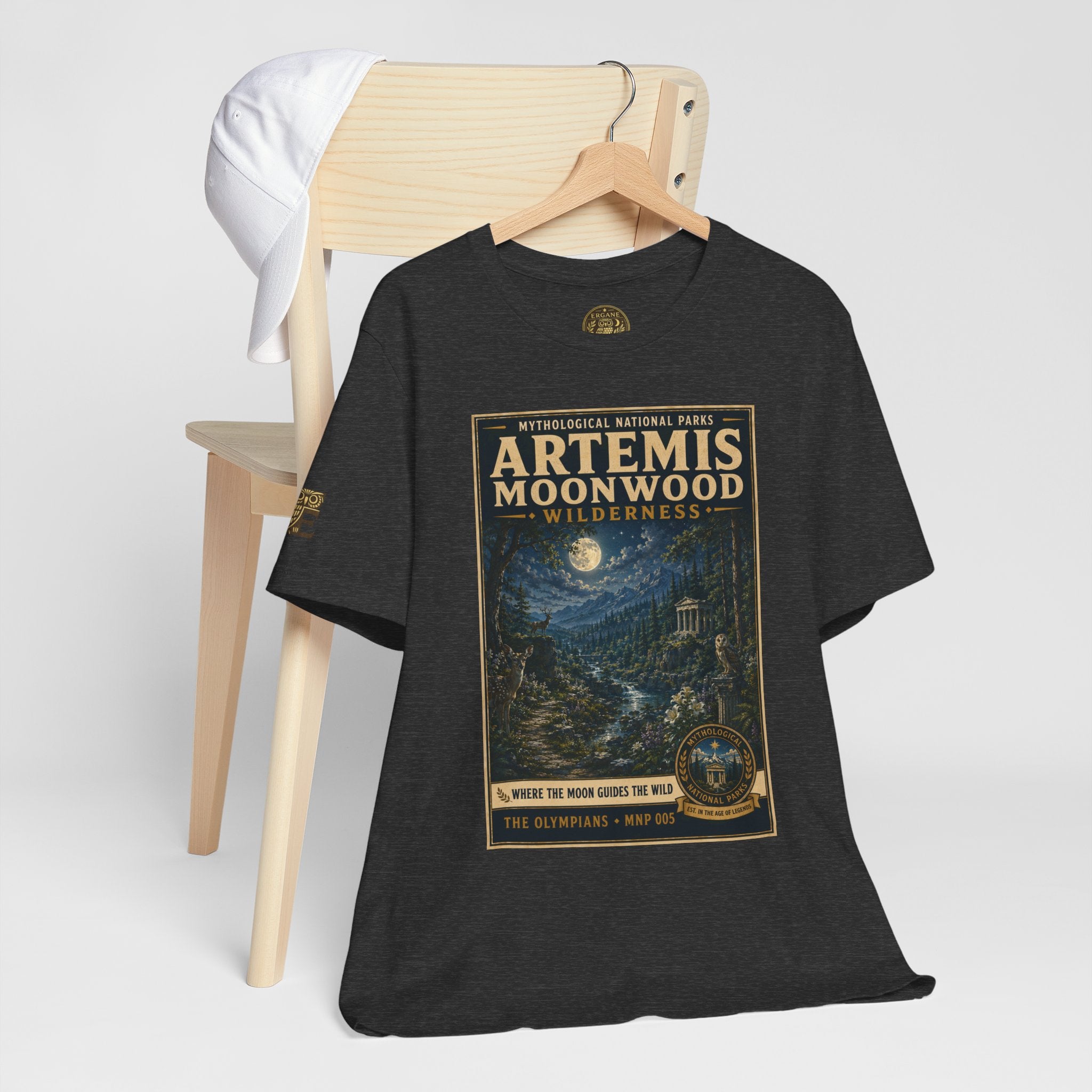 Mythological National Parks Collection I- #005-007 -The Olympians | Vintage nature poster Tee | Mythological National Parks graphic shirt