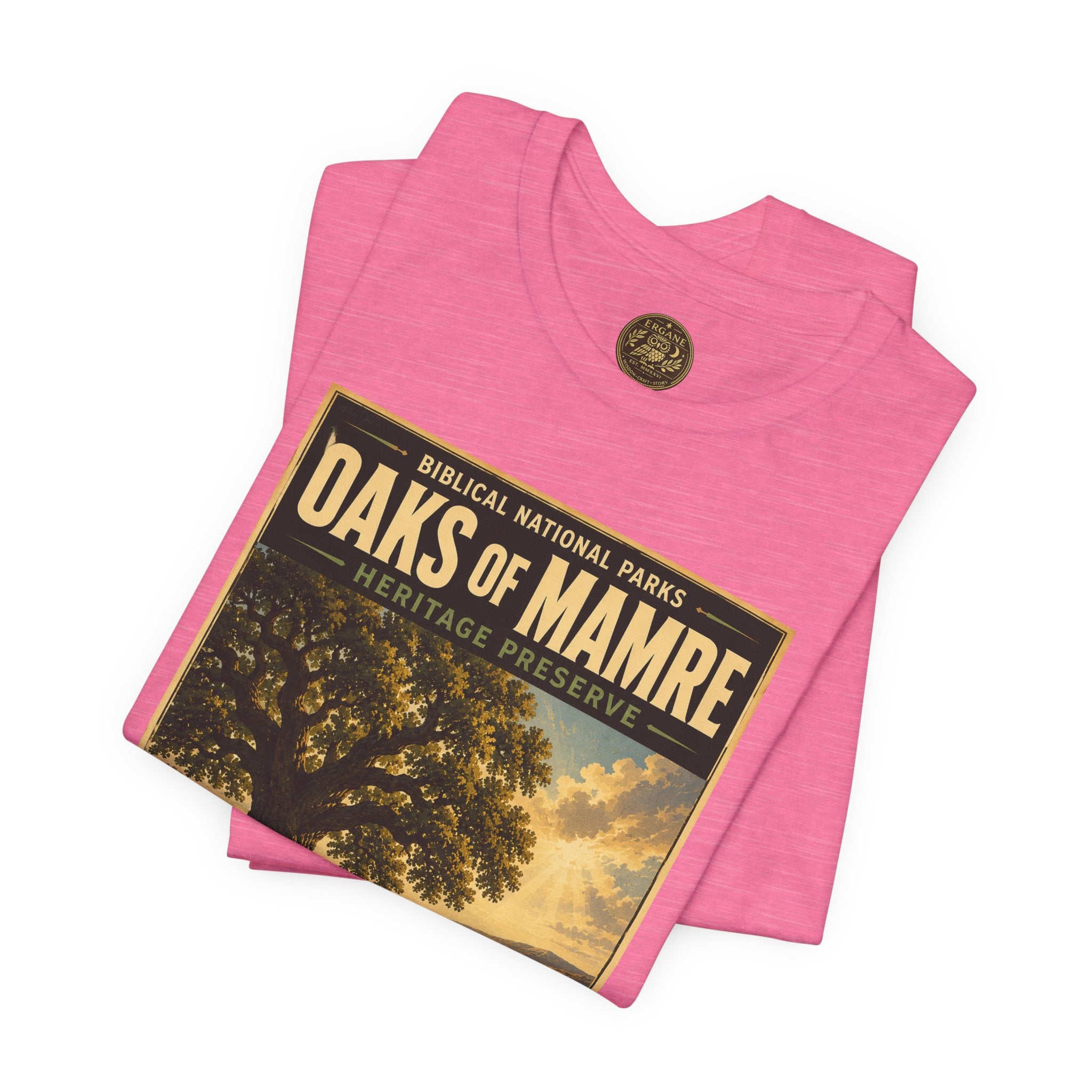 Biblical National Parks Collection I- In The Beginning #005/006 Genesis 13 & 18 | Vintage nature poster Tee | Biblical national parks graphic shirt
