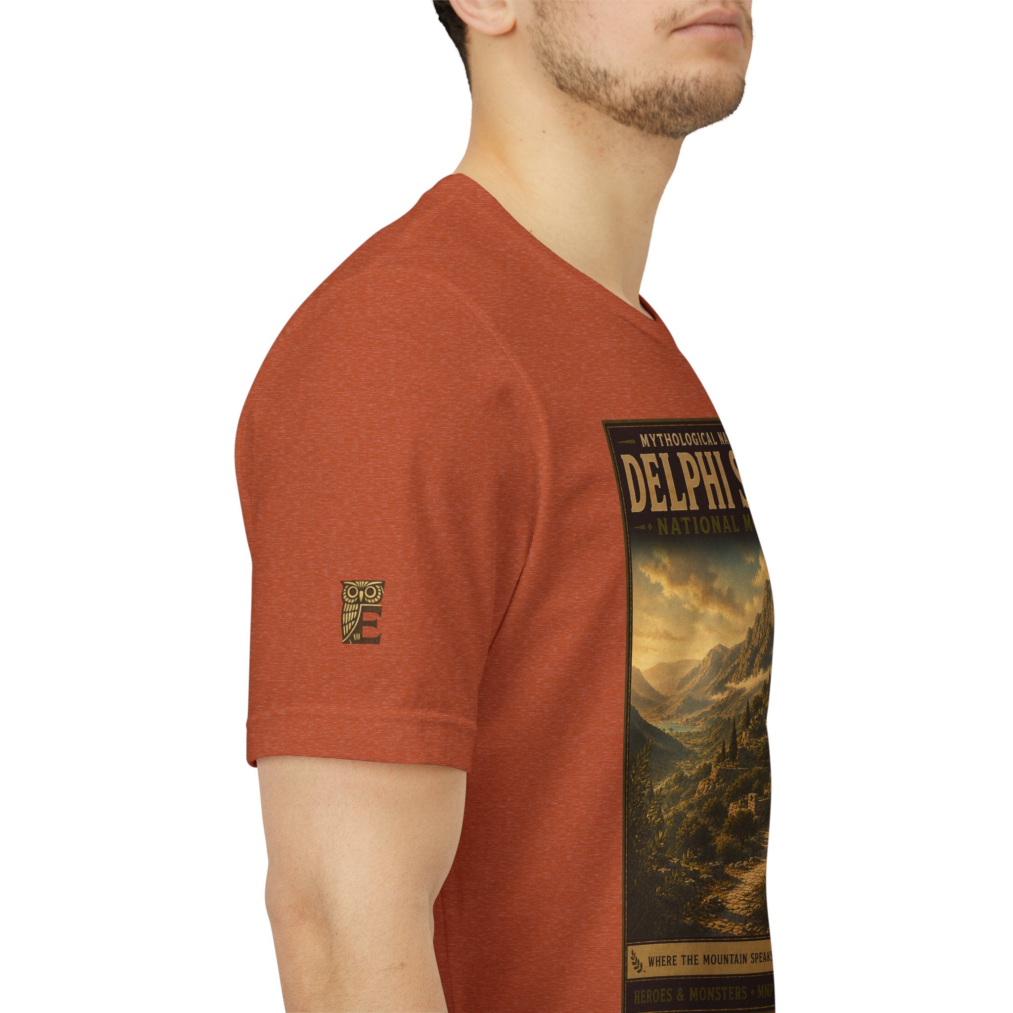 Mythological National Parks Collection III- #025-028 - Heros & Monsters | Vintage nature poster Tee | Mythological National Parks graphic shirt