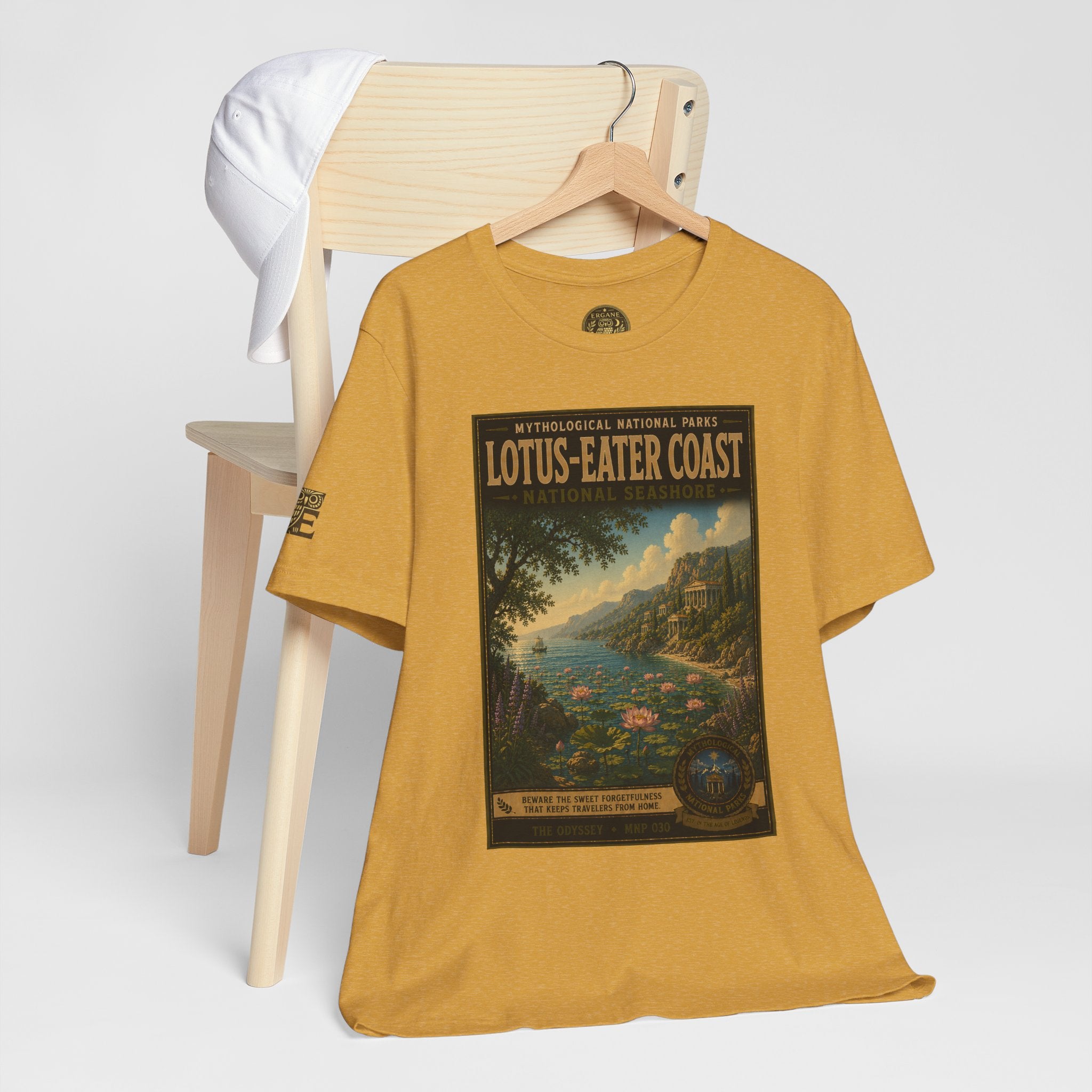 Mythological National Parks Collection IV- #030-038 - THE ODYSSEY | Vintage nature poster Tee | Mythological National Parks graphic shirt
