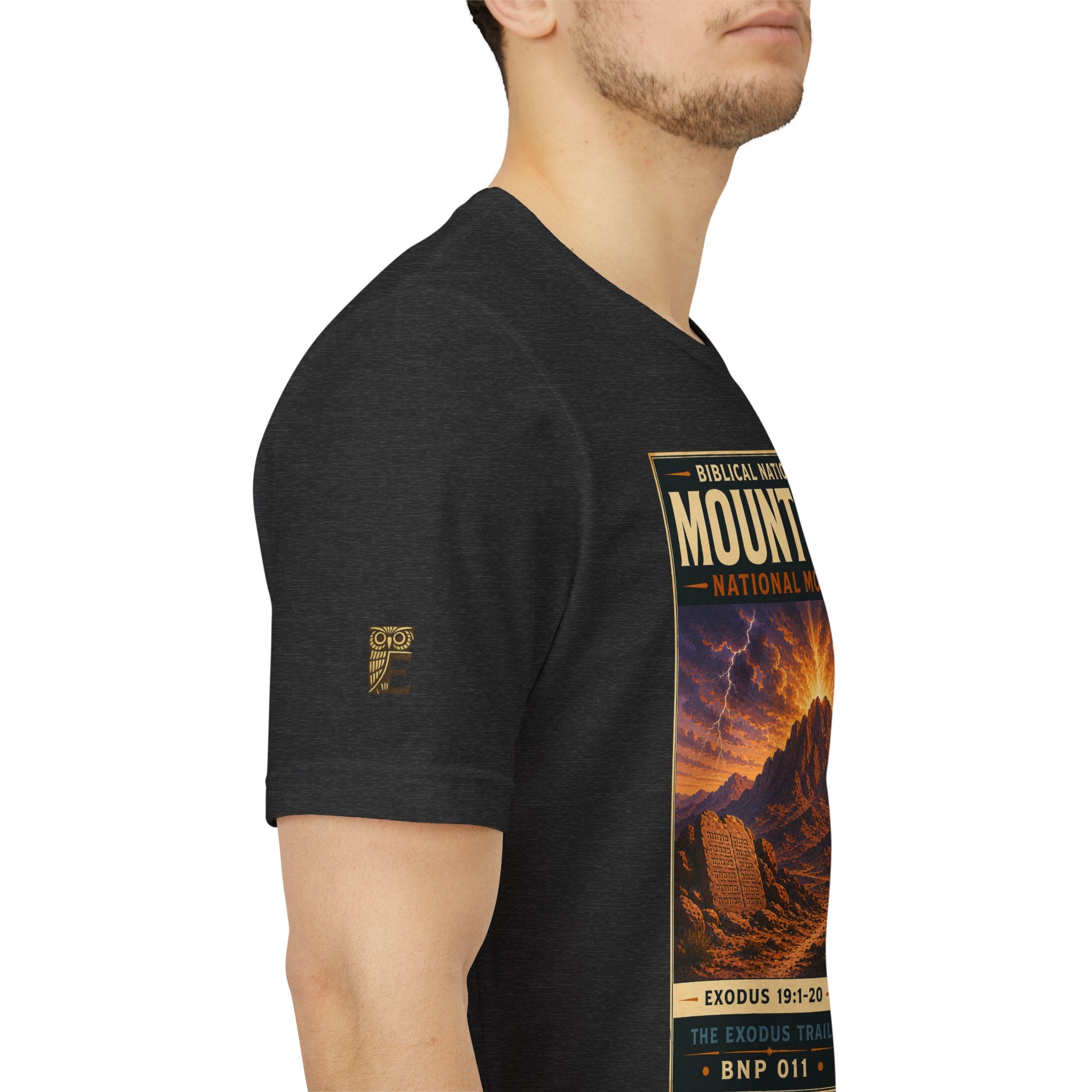 Biblical National Parks Collection II- The Exodus Trail #011/013 Exodus 19: 1-20 | Vintage nature poster Tee | Biblical national parks graphic shirt