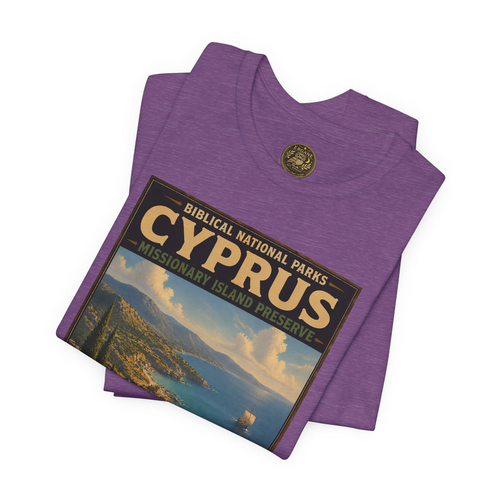 Biblical National Parks Collection VIII- The Apostles' Trails #044/049 | Acts 13 | Vintage nature poster Tee | Biblical national parks graphic shirt