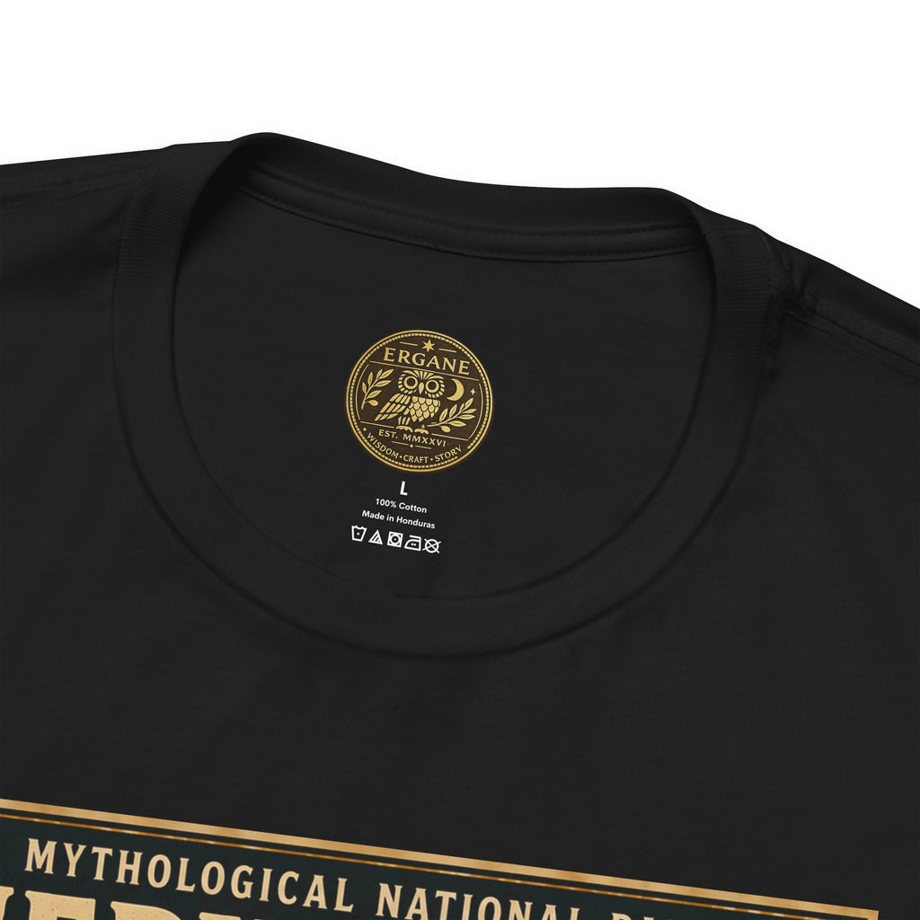 Mythological National Parks Collection I- #006-007 -The Olympians | Vintage nature poster Tee | Mythological National Parks graphic shirt