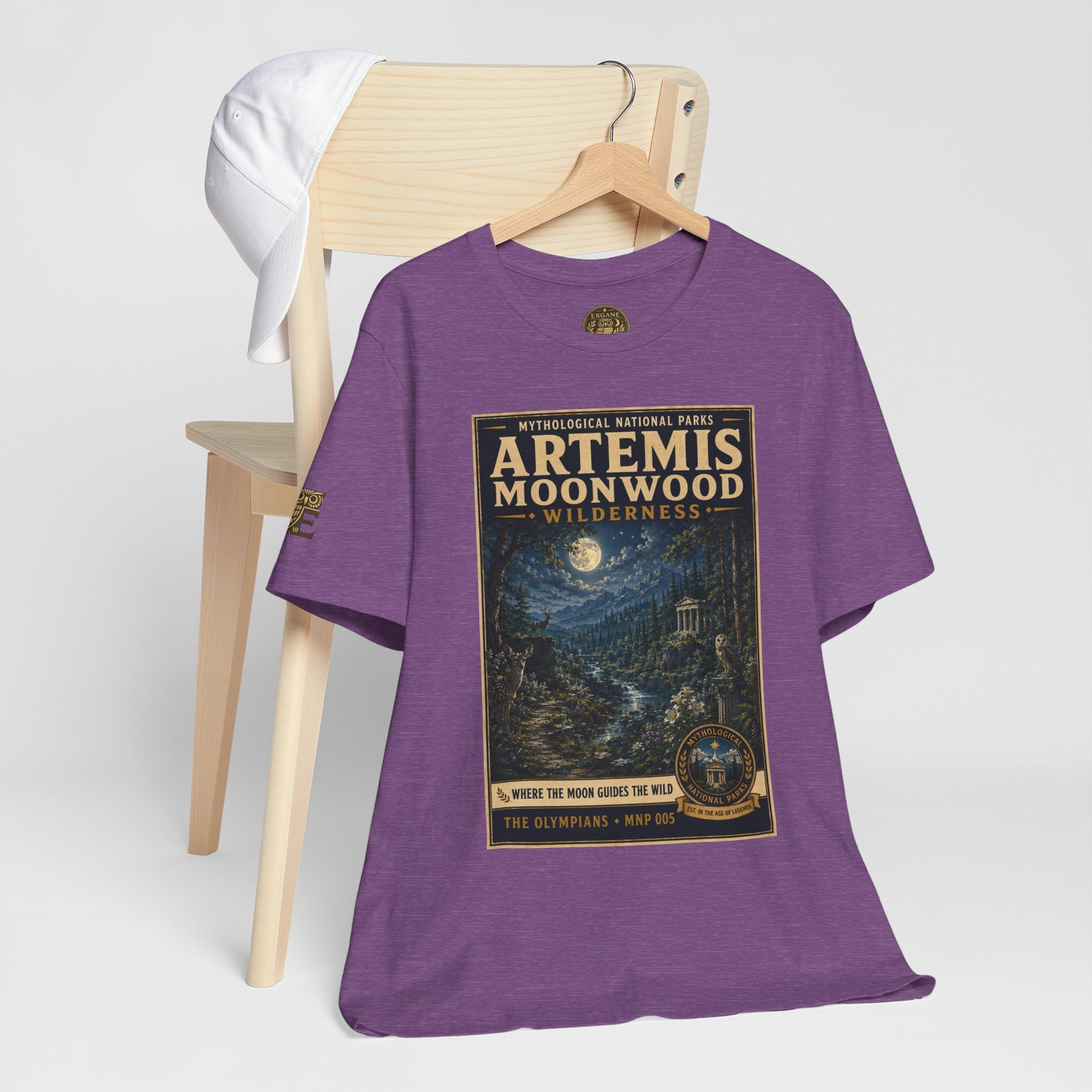 Mythological National Parks Collection I- #005-007 -The Olympians | Vintage nature poster Tee | Mythological National Parks graphic shirt